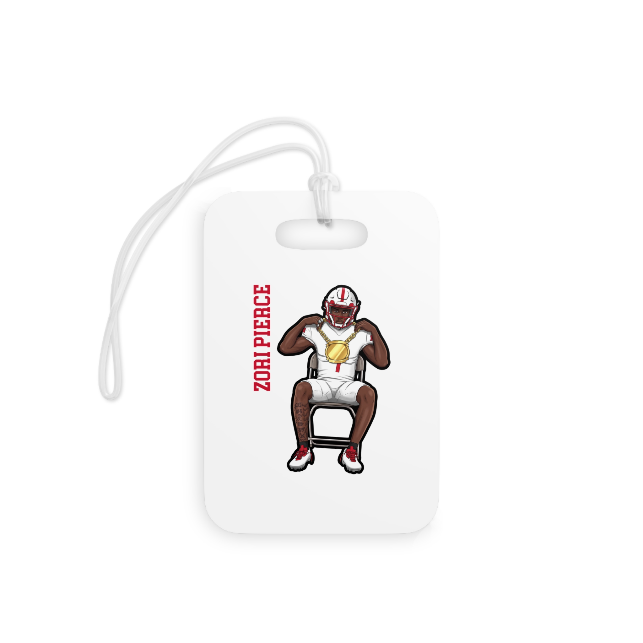 Bag Tag — character_name_vertical in Classic