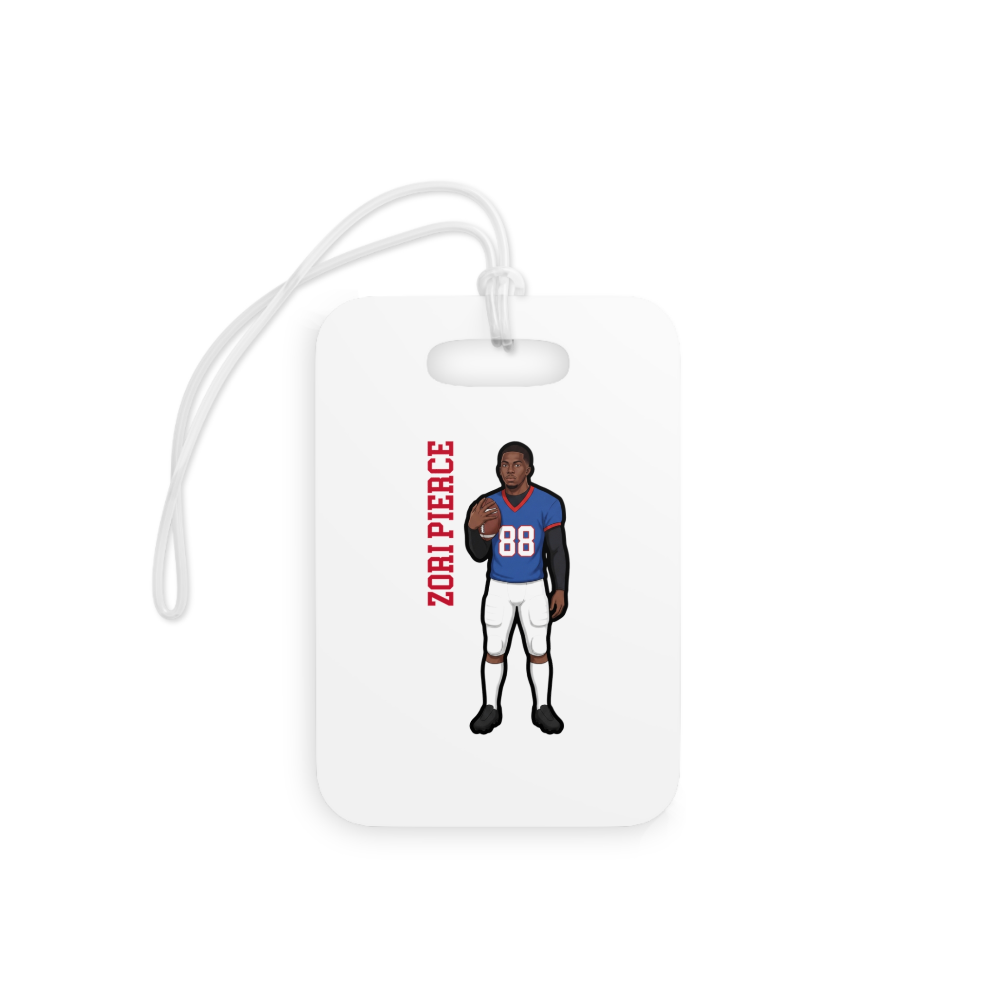 Bag Tag — character_name_vertical in Classic