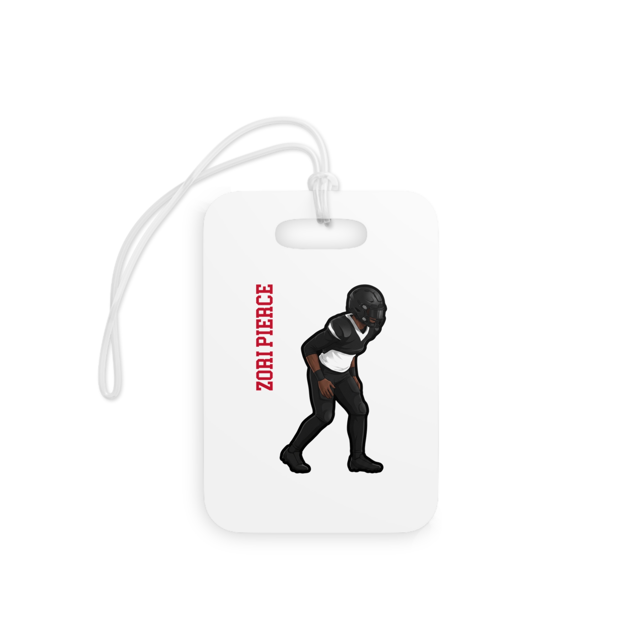 Bag Tag — character_name_vertical in Classic