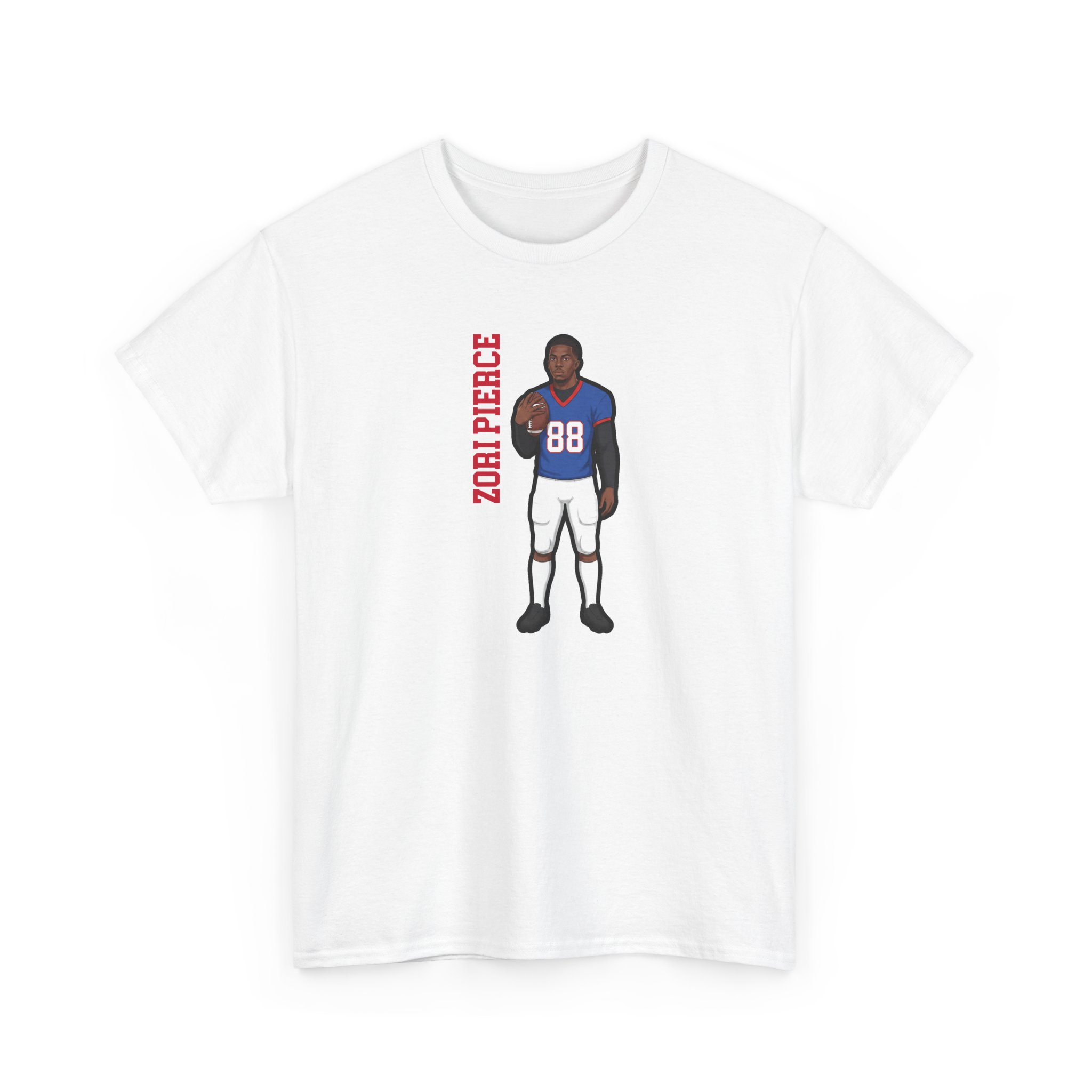 Tee — character_name_vertical in White
