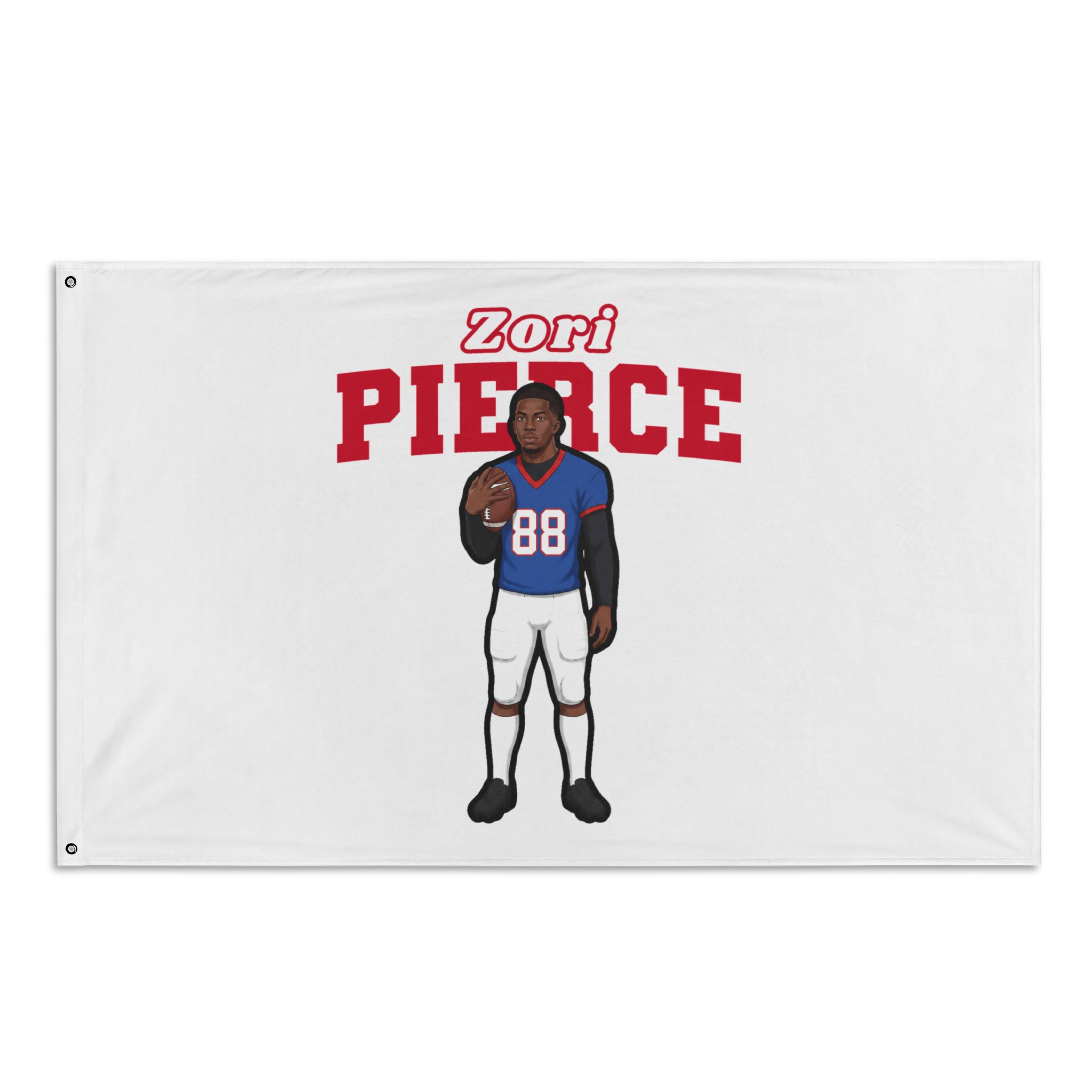 Flag (35 × 56 in) — character_name_arch in Classic
