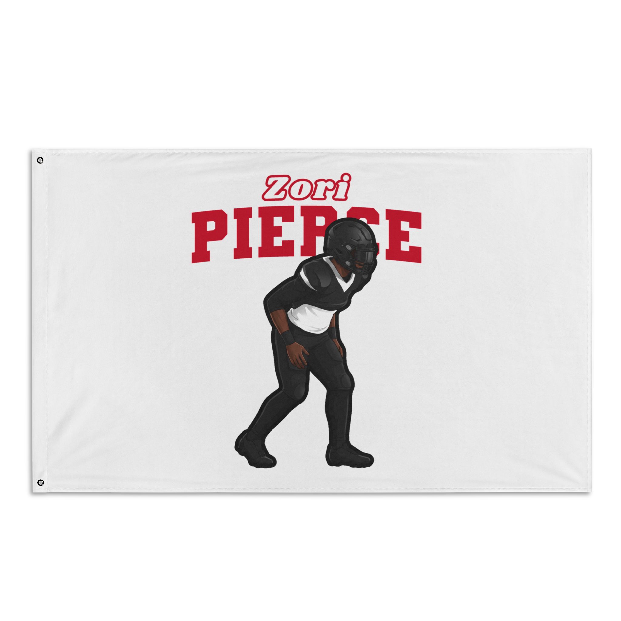 Flag (35 × 56 in) — character_name_arch in Classic