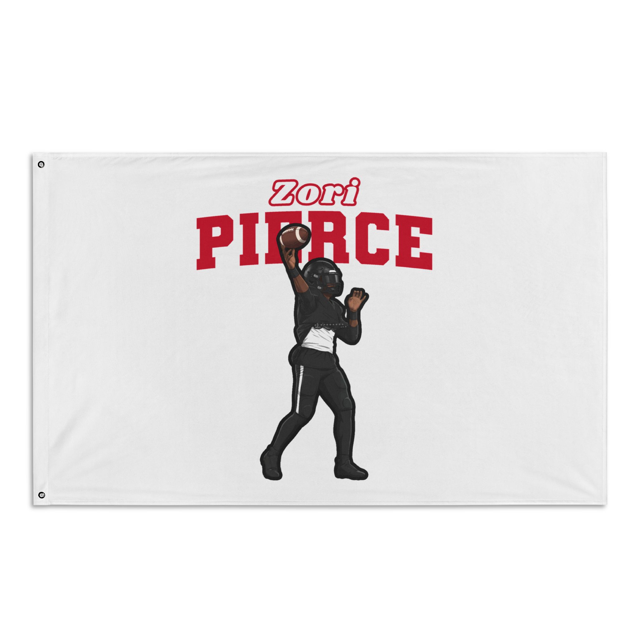 Flag (35 × 56 in) — character_name_arch in Classic