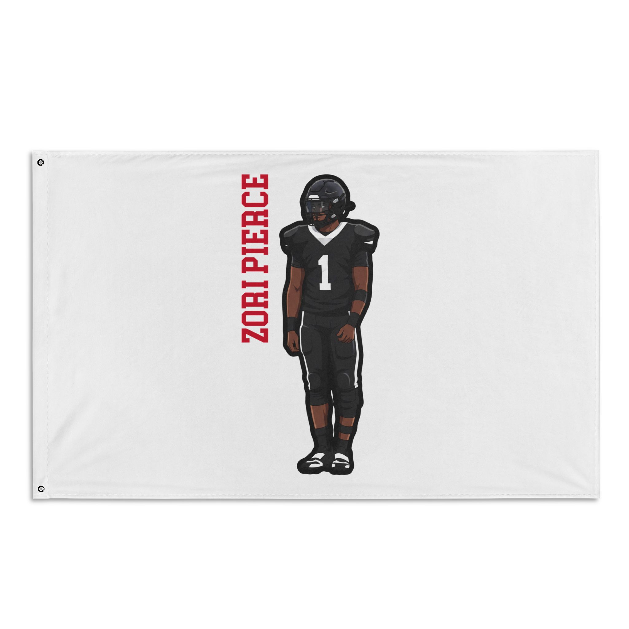 Flag (35 × 56 in) — character_name_vertical in Classic