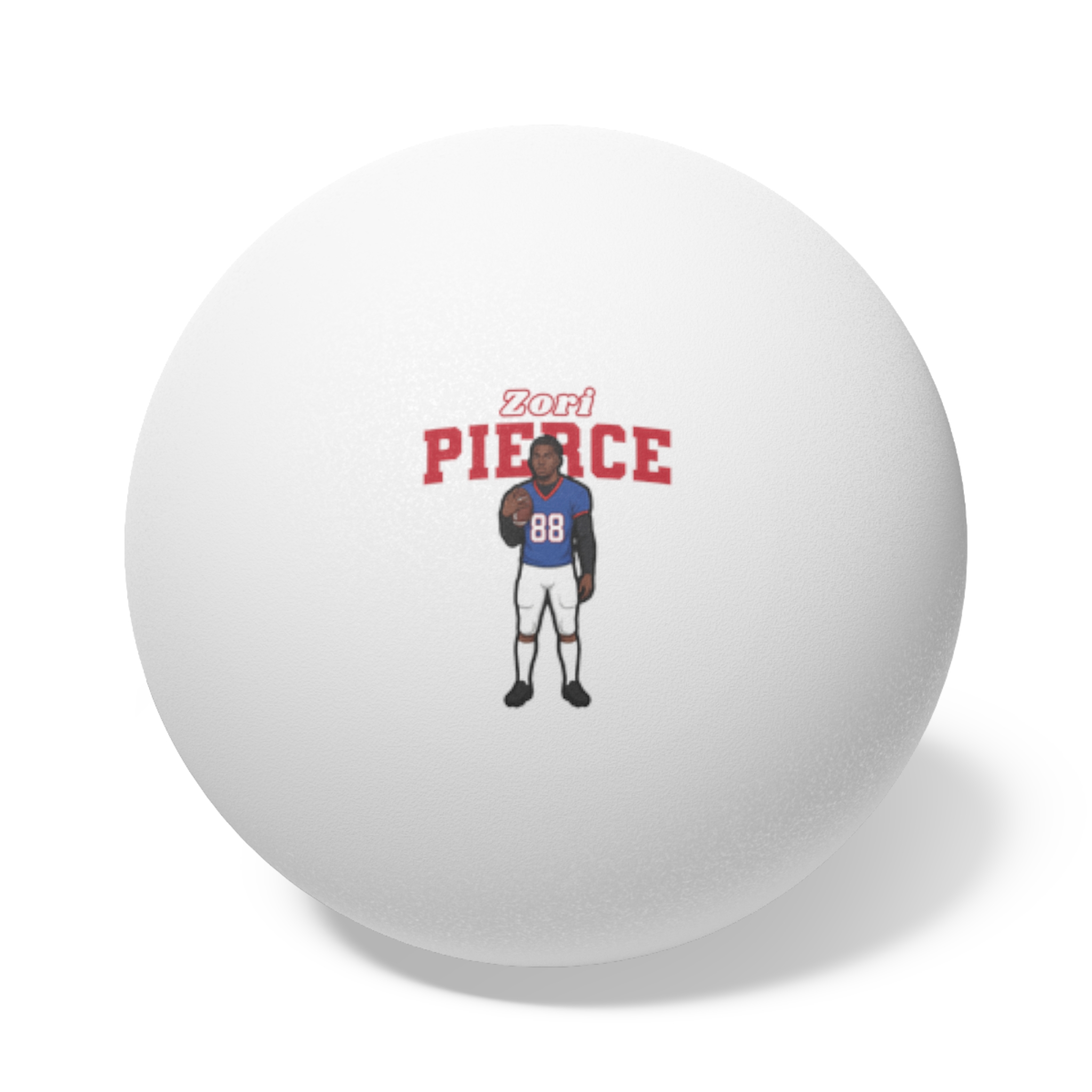 Ping Pong Balls, 6 pcs — character_name_arch in White