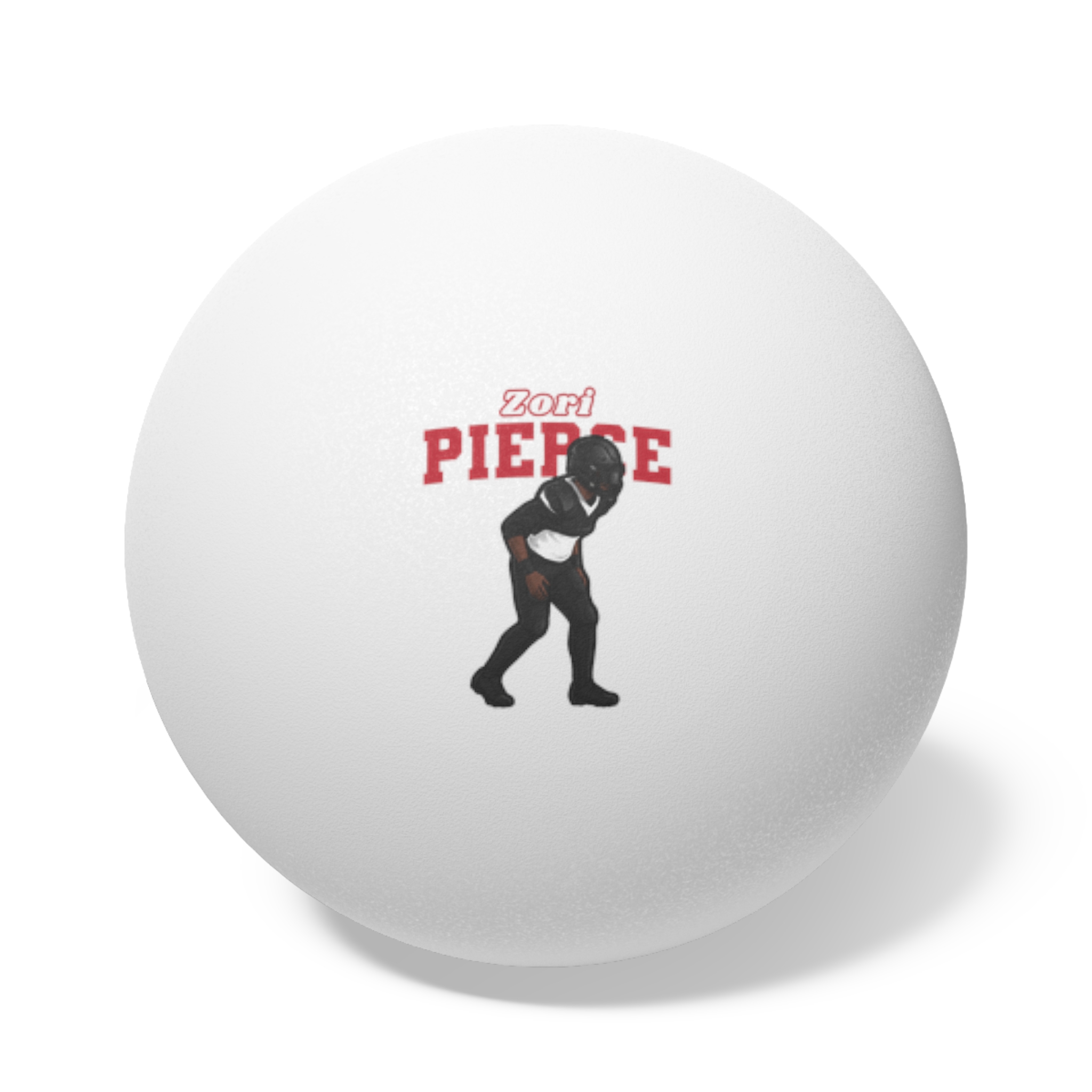 Ping Pong Balls, 6 pcs — character_name_arch in White