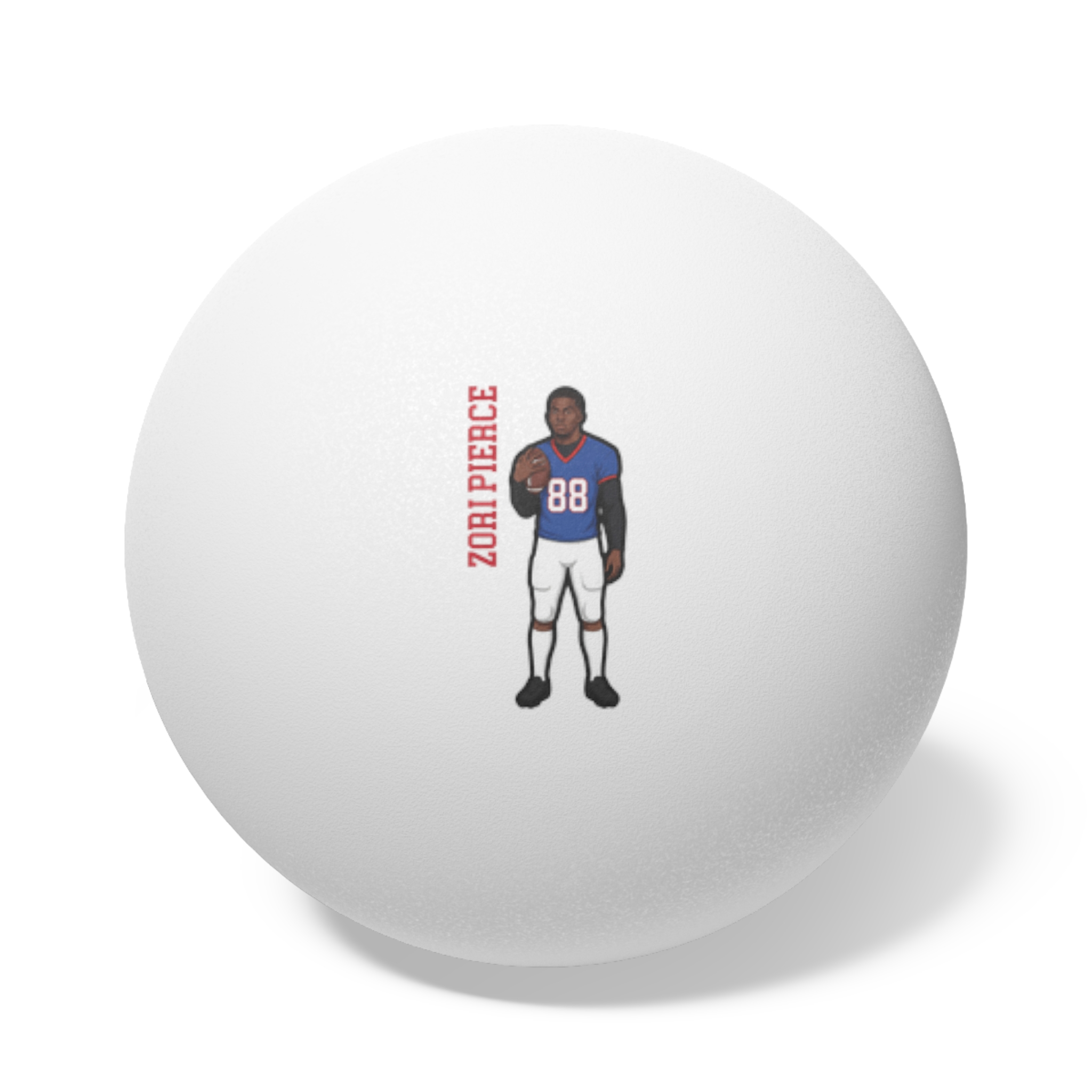 Ping Pong Balls, 6 pcs — character_name_vertical in White