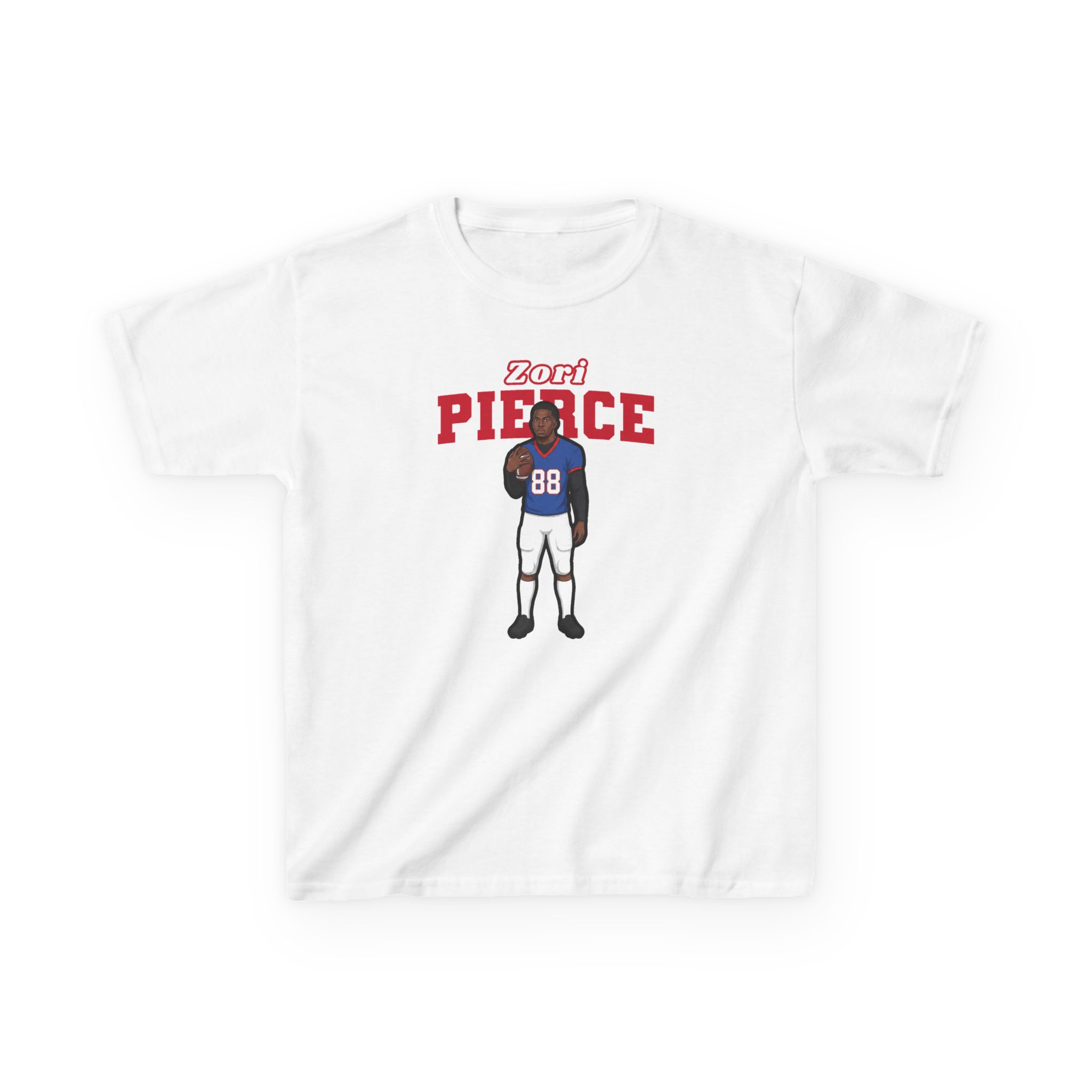 Youth Tee — character_name_arch in White