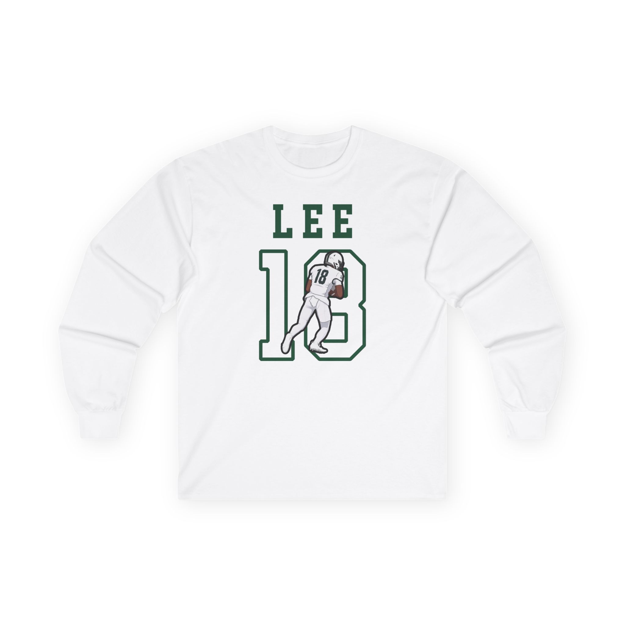 Long Sleeve Tee — character_shirsey in White