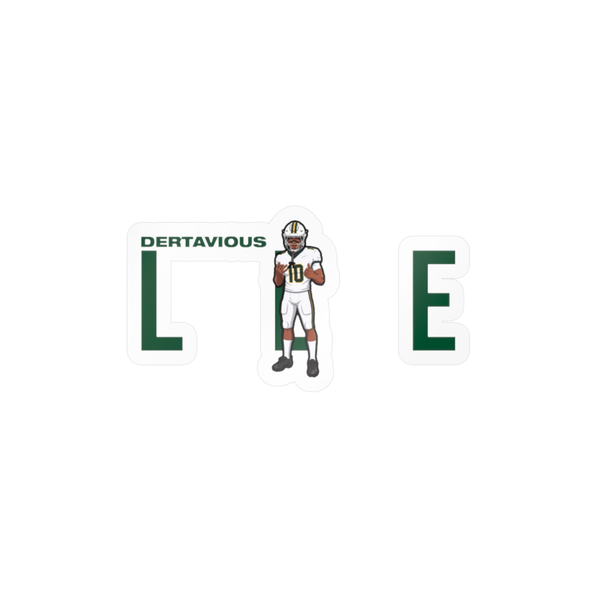 Vinyl Sticker — character_player_name in Classic