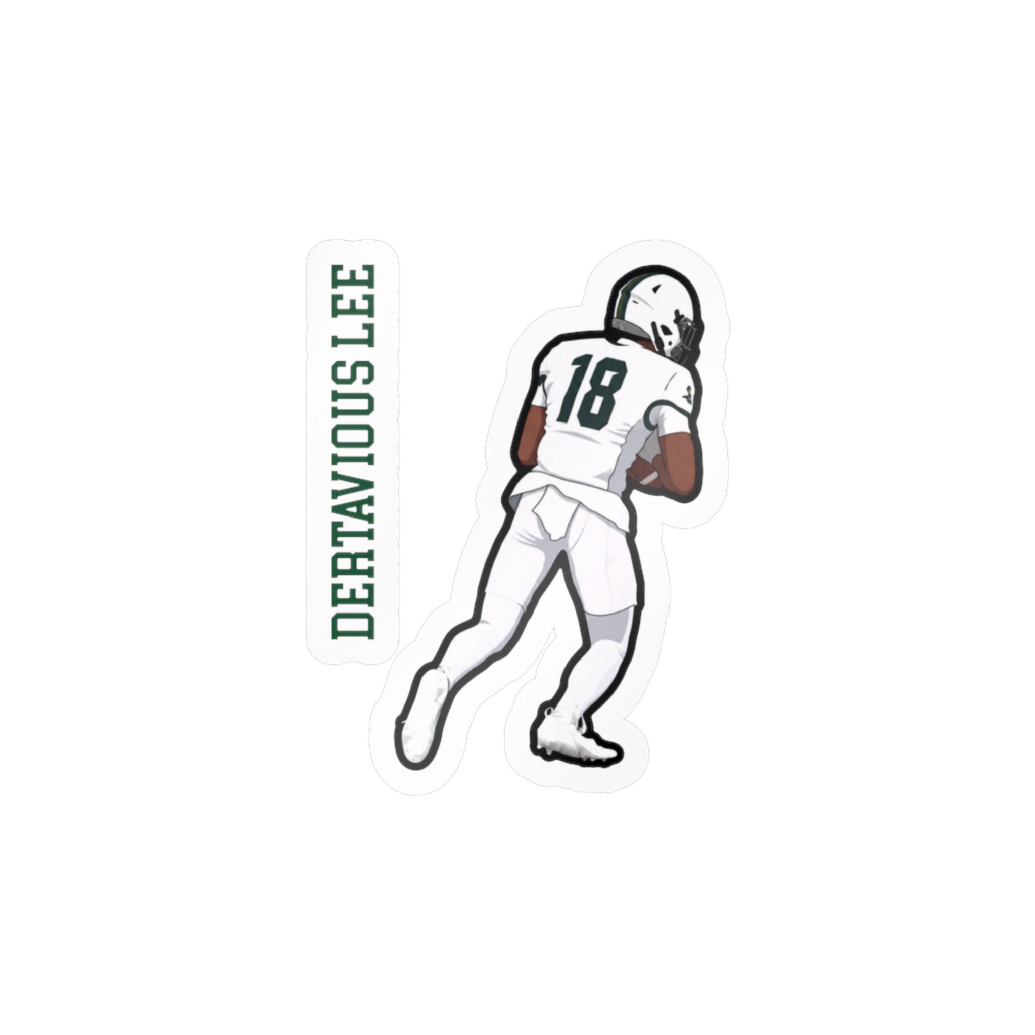Vinyl Sticker — character_name_vertical in Classic