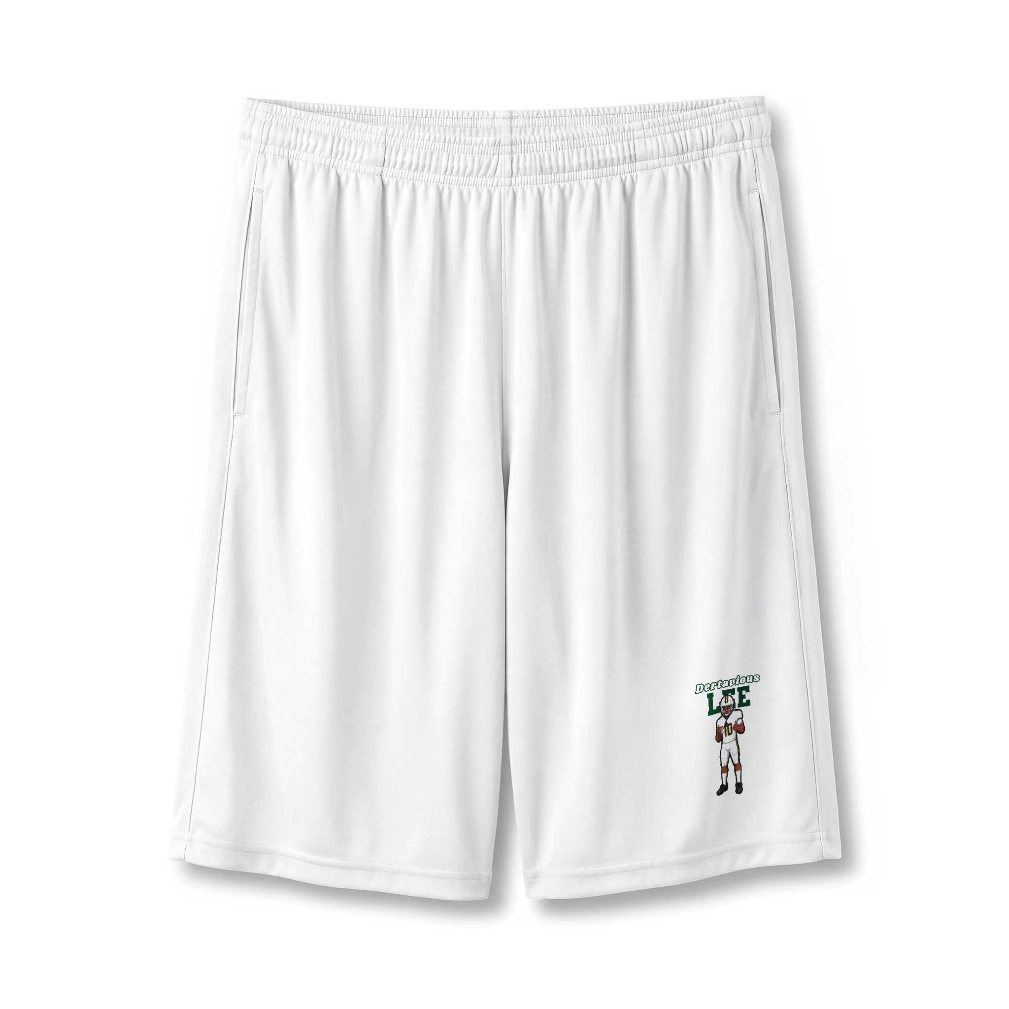 Shorts — character_name_arch in White
