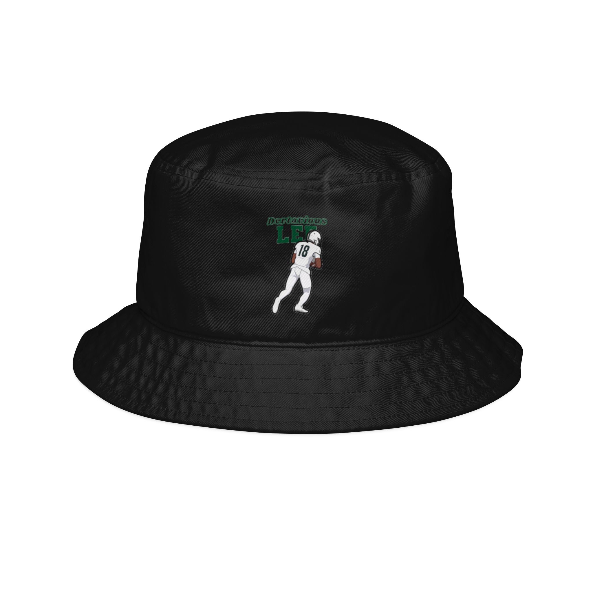 Bucket Hat — character_name_arch in Black