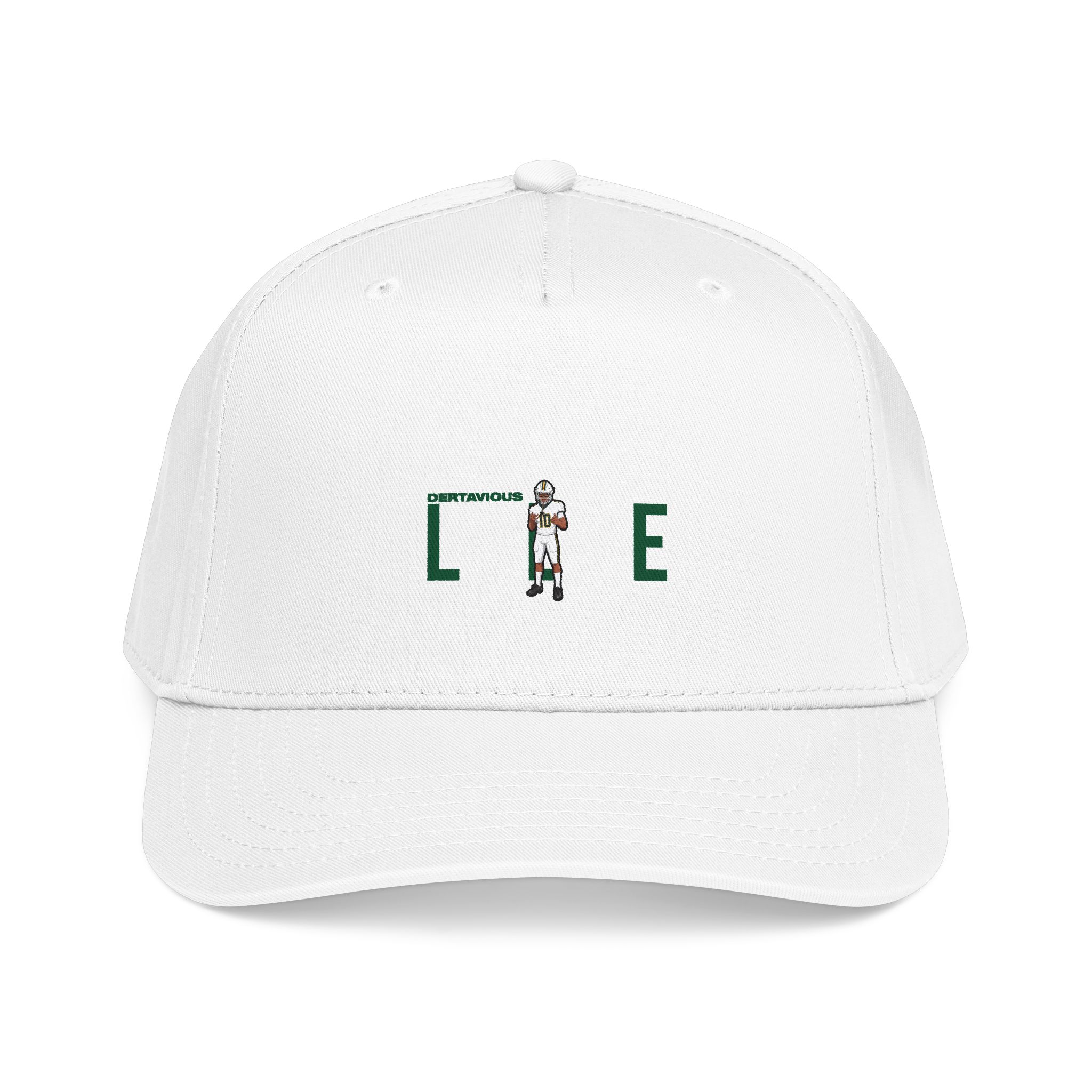Baseball Cap — character_player_name in White