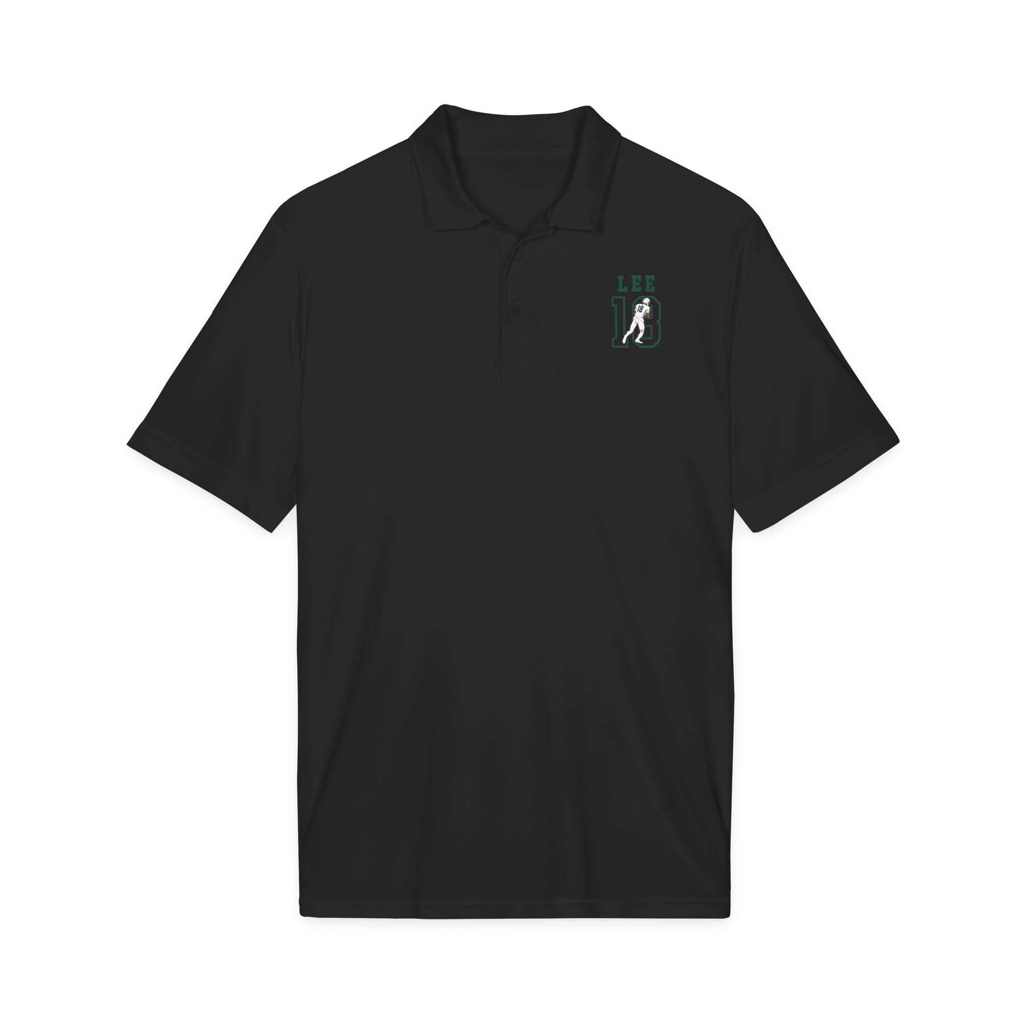 Polo — character_shirsey in Black