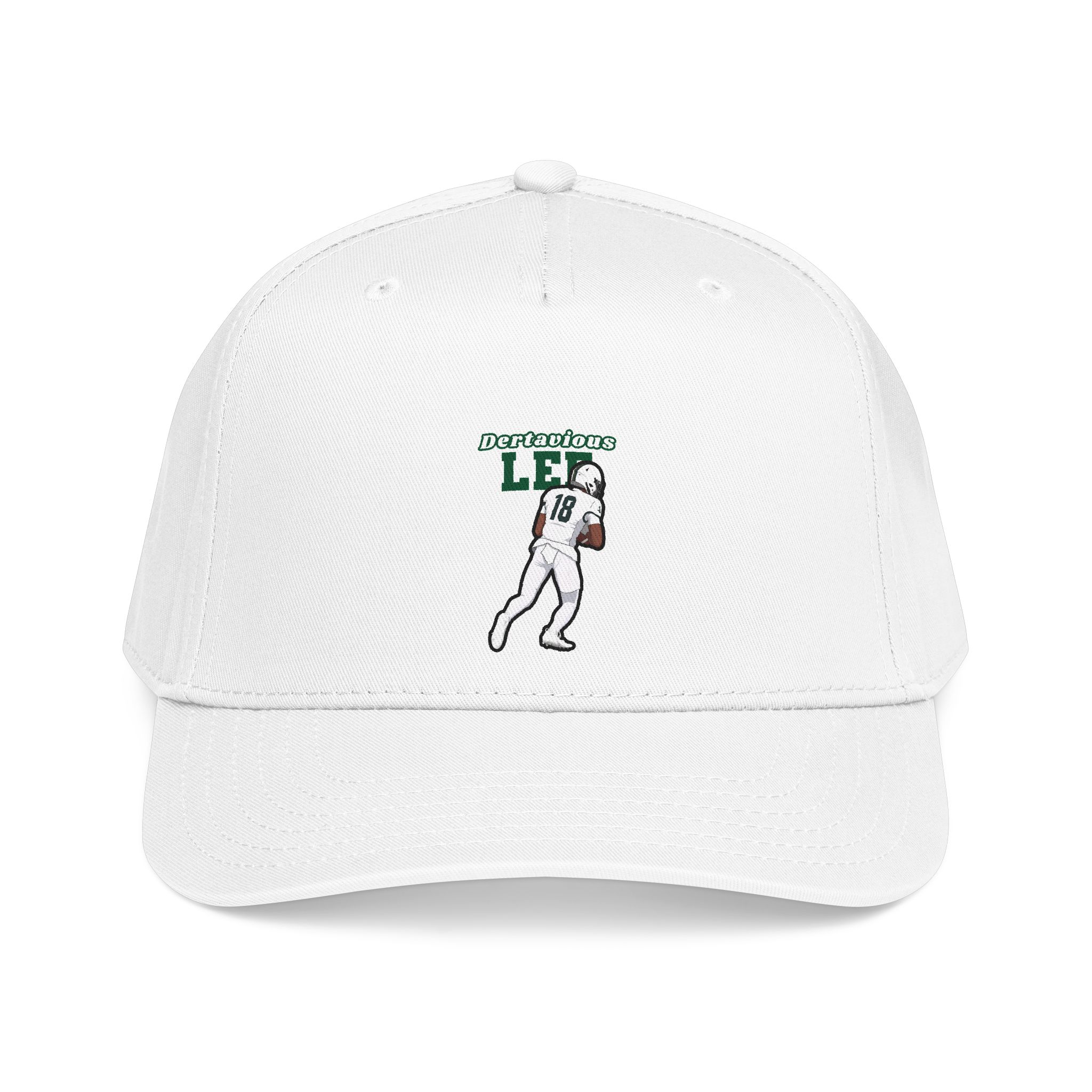 Baseball Cap — character_name_arch in White