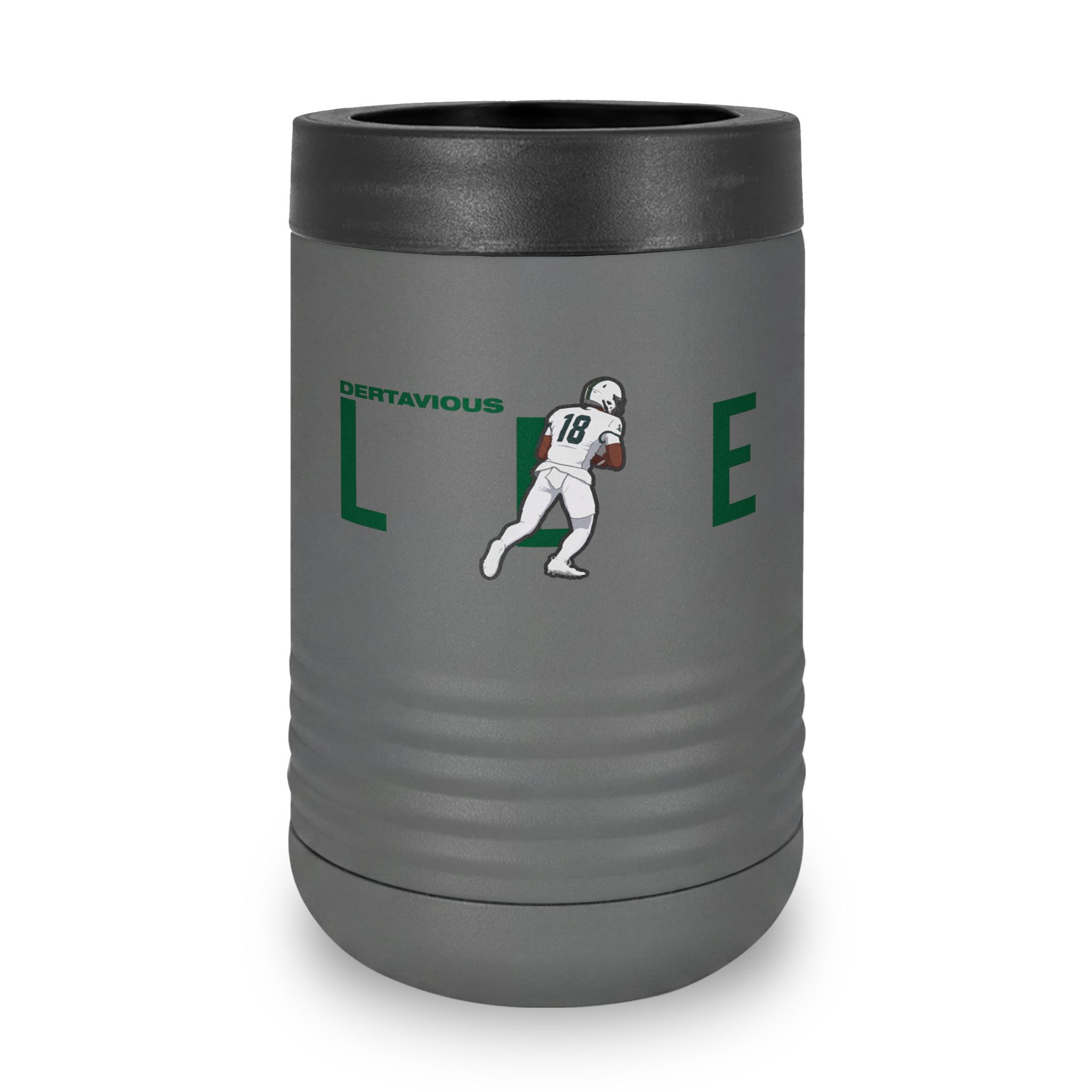 Stainless Can Cooler — character_player_name in Grey