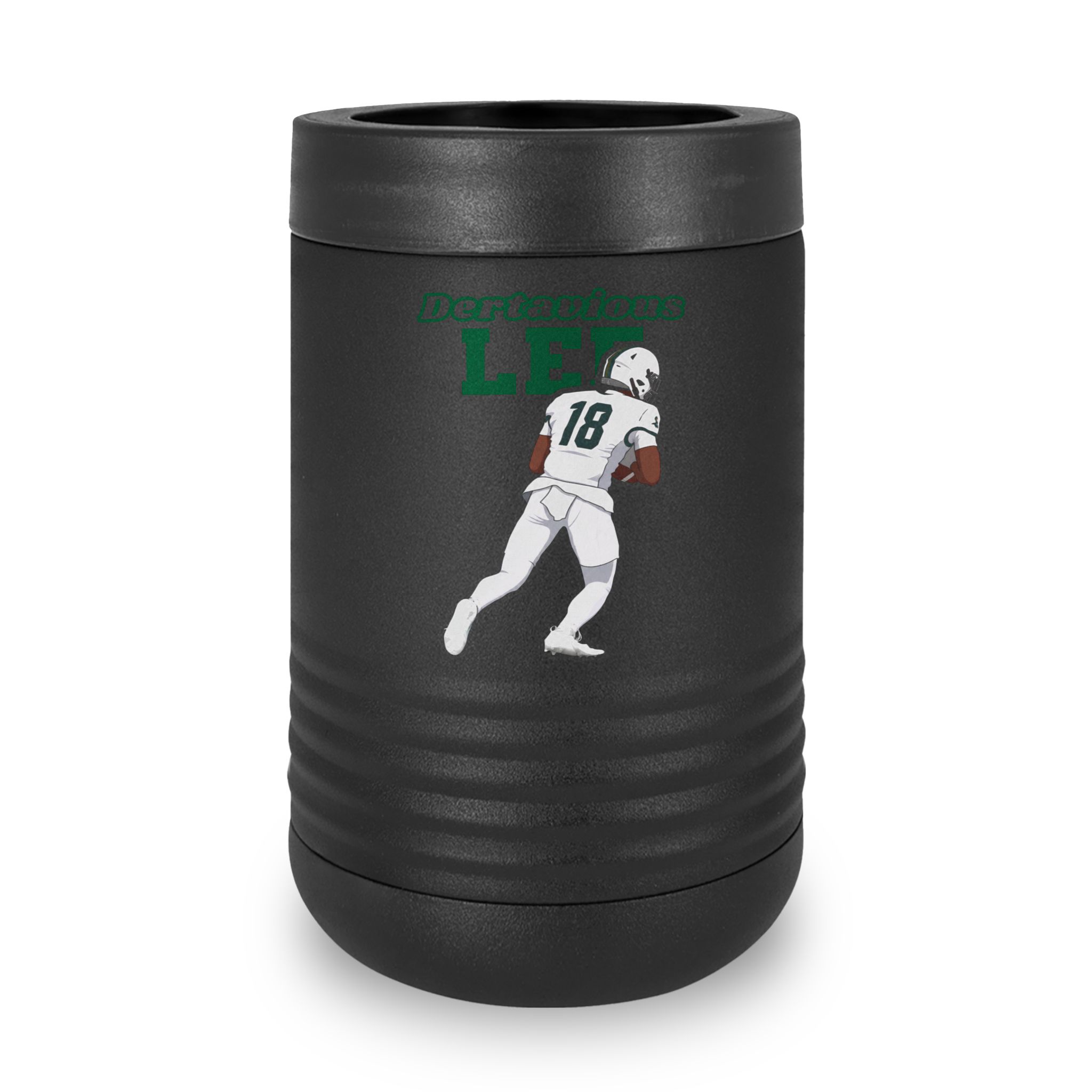 Stainless Can Cooler — character_name_arch in Black