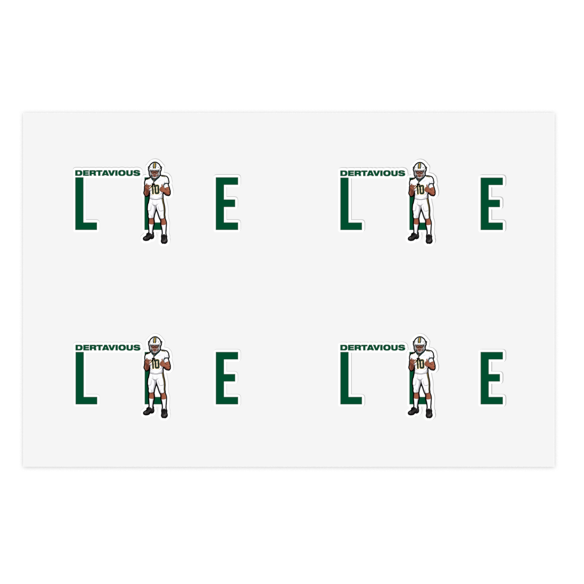 Sticker Sheet — character_player_name in Classic