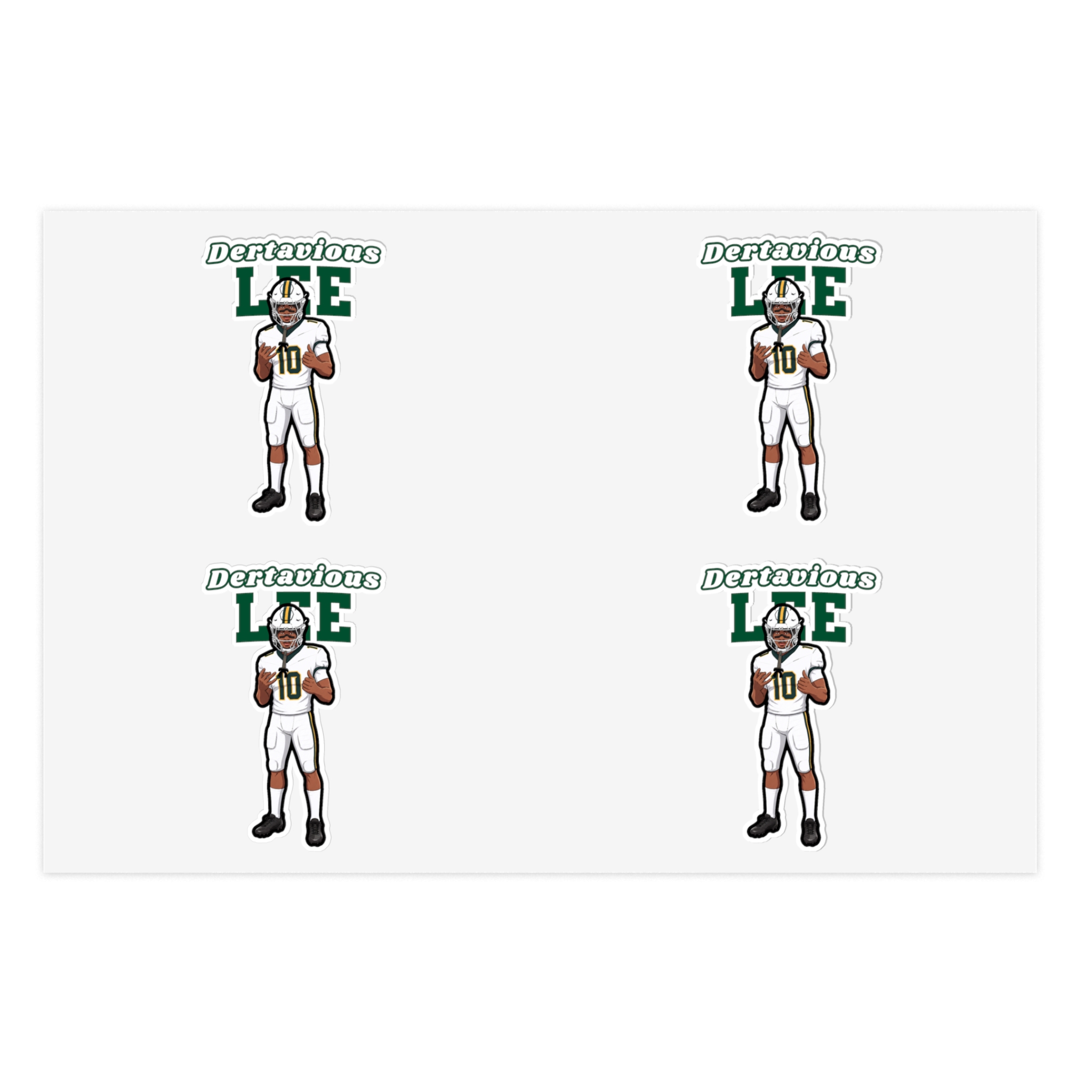 Sticker Sheet — character_name_arch in Classic