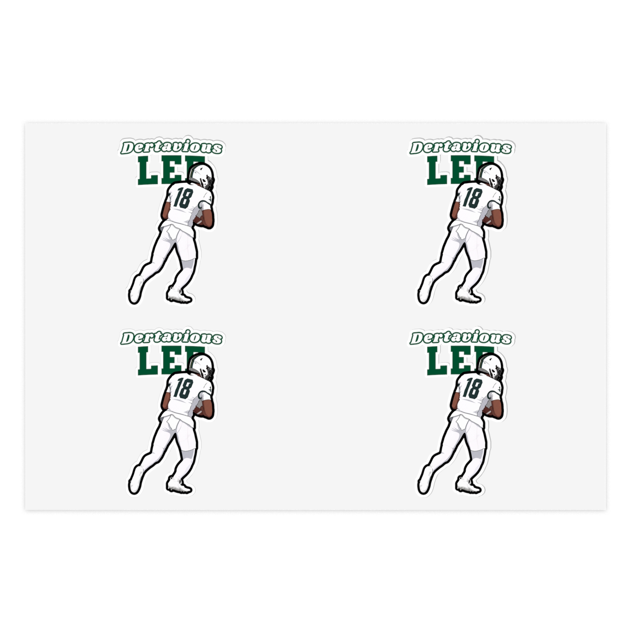 Sticker Sheet — character_name_arch in Classic