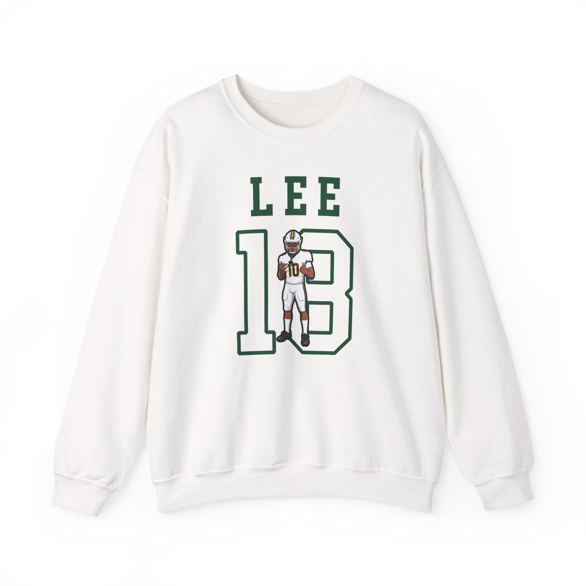 Crewneck Sweatshirt — character_shirsey in White