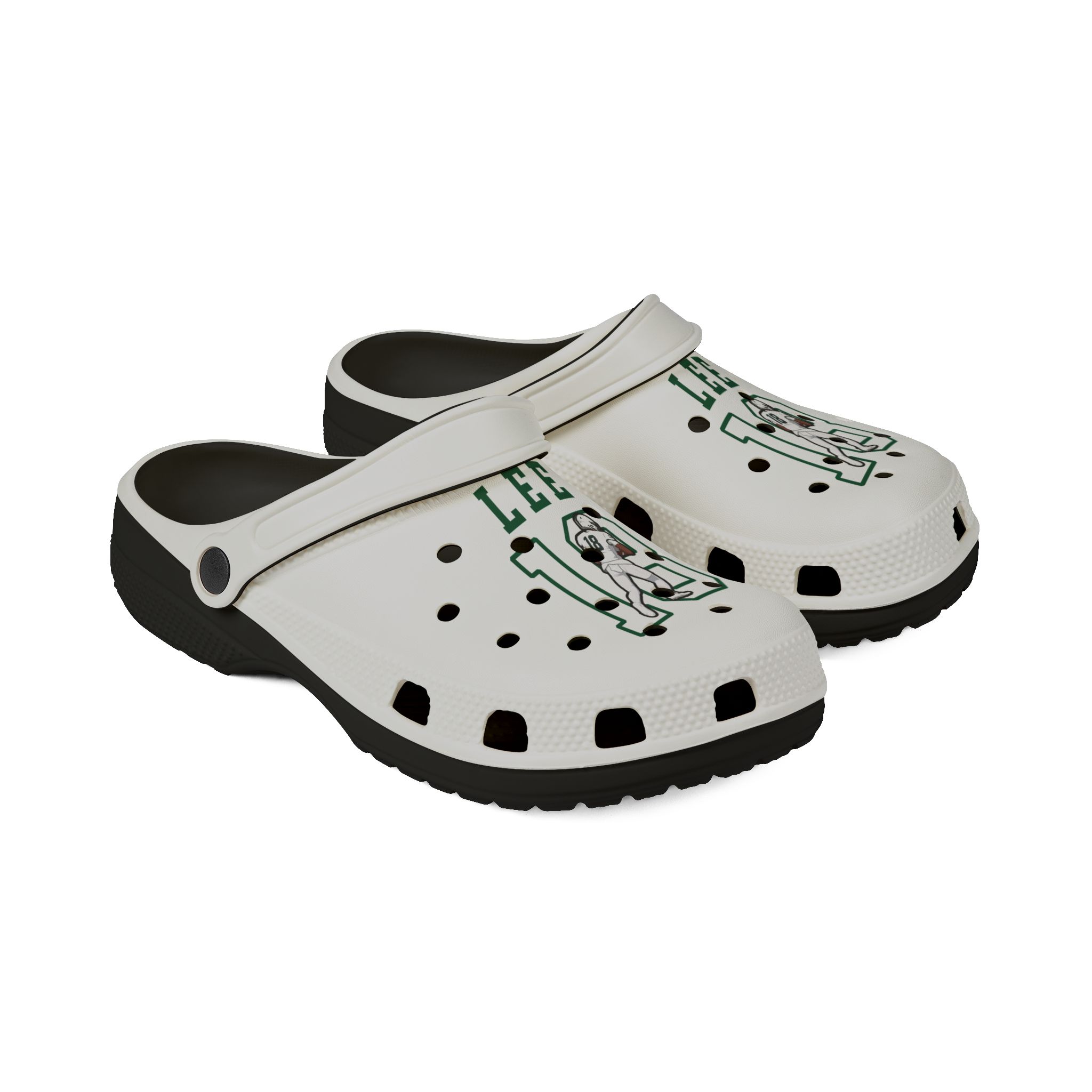 Rubber Clogs — character_shirsey in Black
