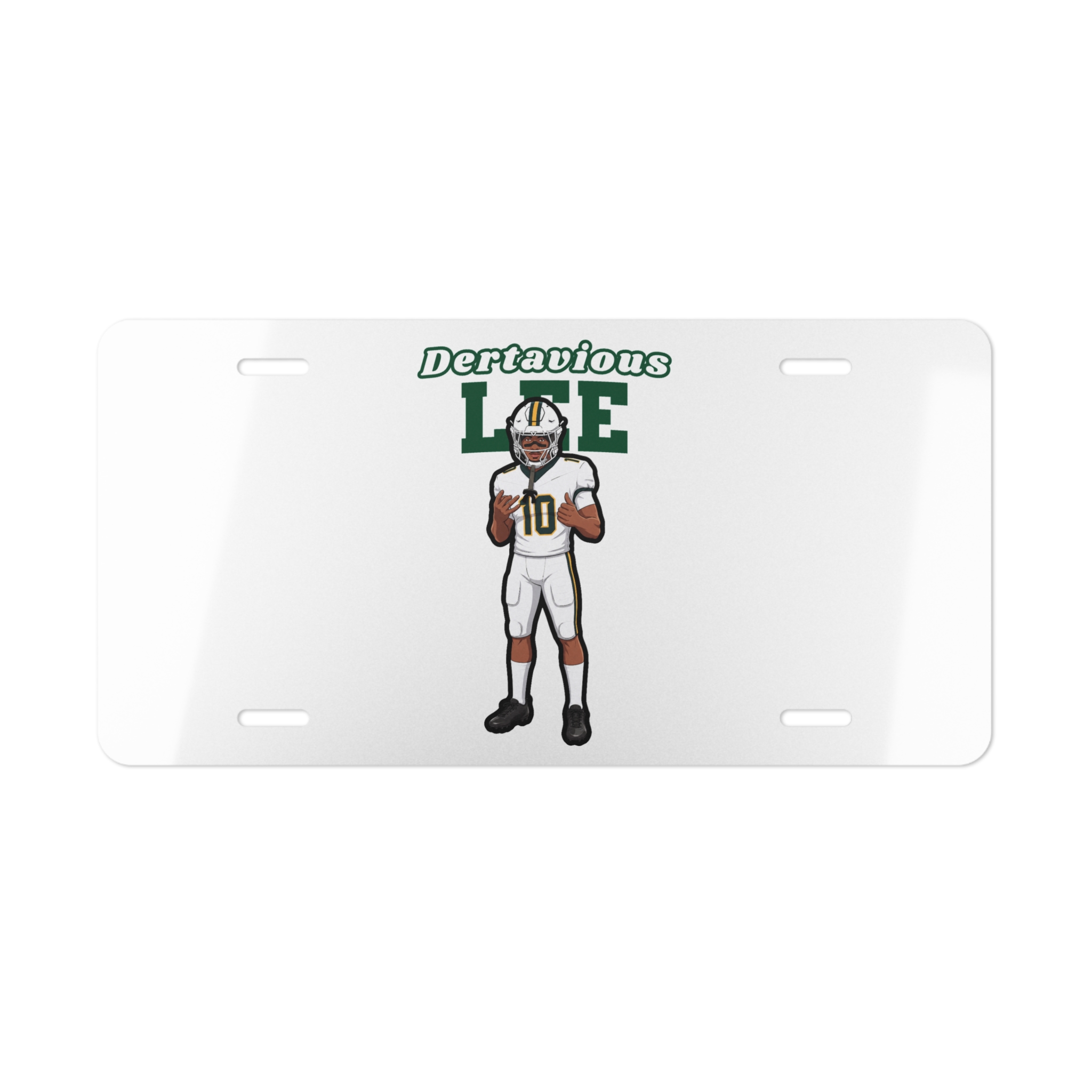 License Plate — character_name_arch in Classic