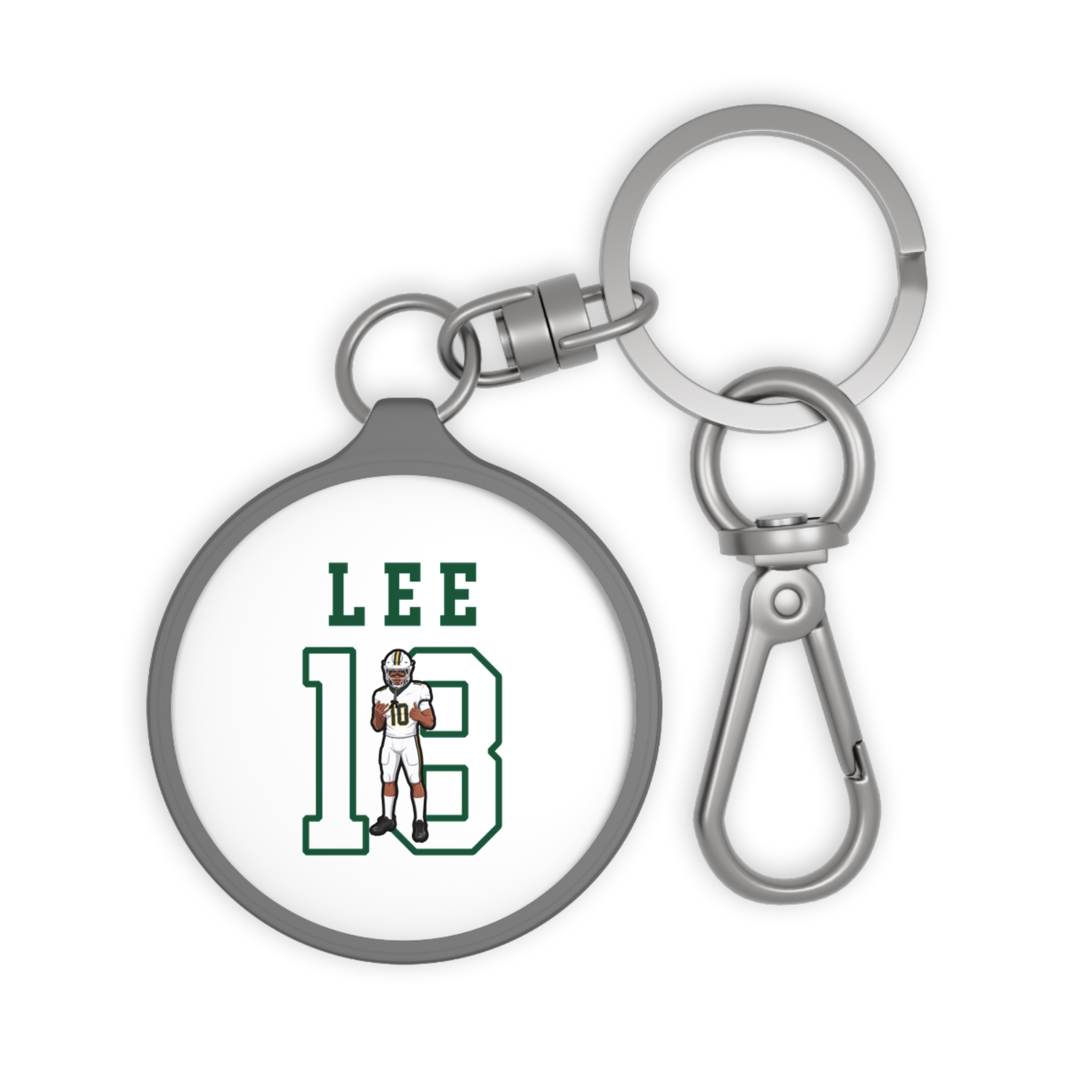 Keychain — character_shirsey in Grey