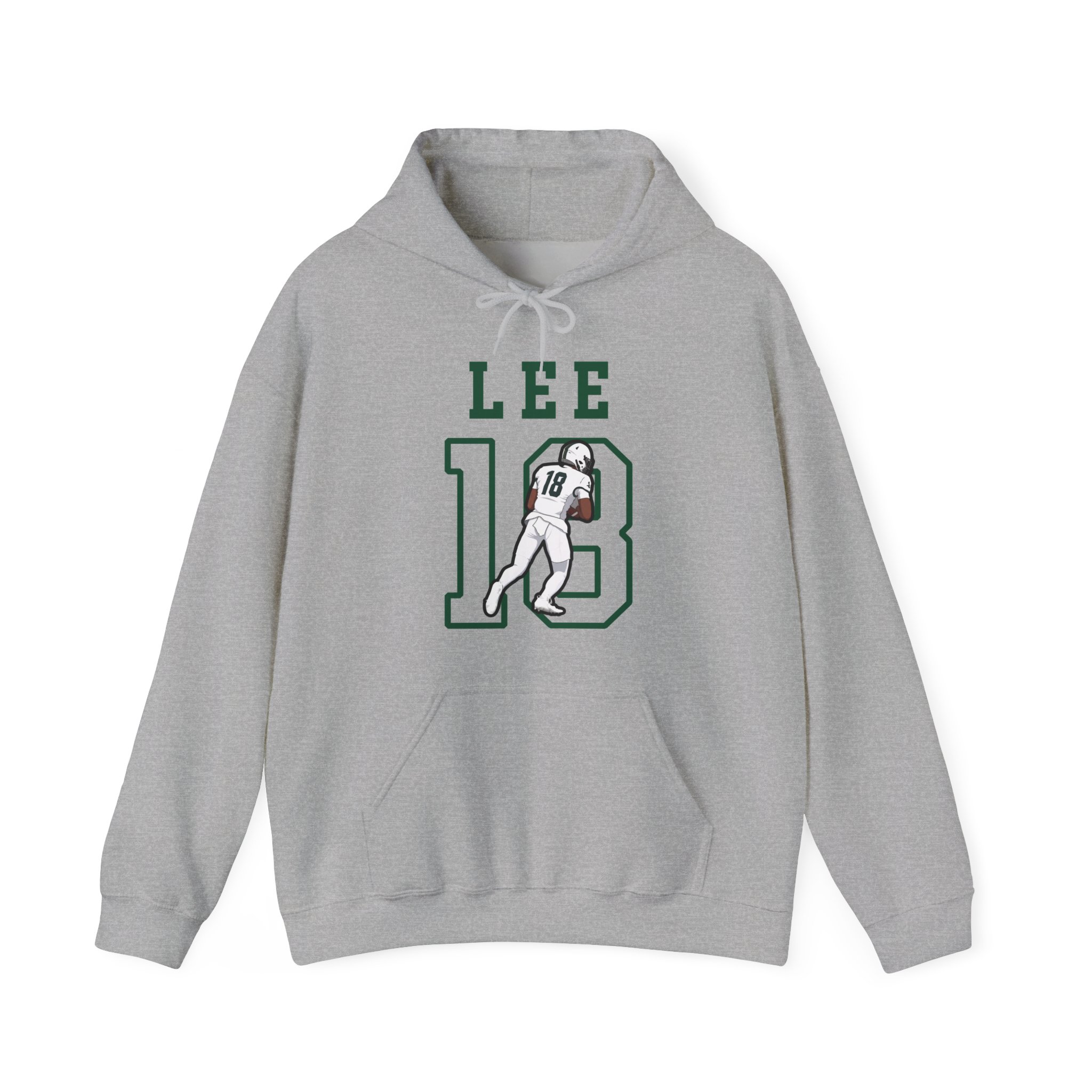 Hoodie — character_shirsey in Grey