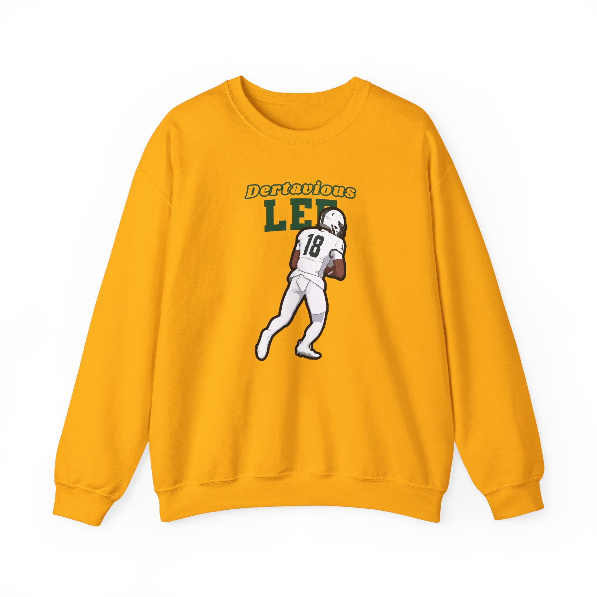 Crewneck Sweatshirt — character_name_arch in Gold