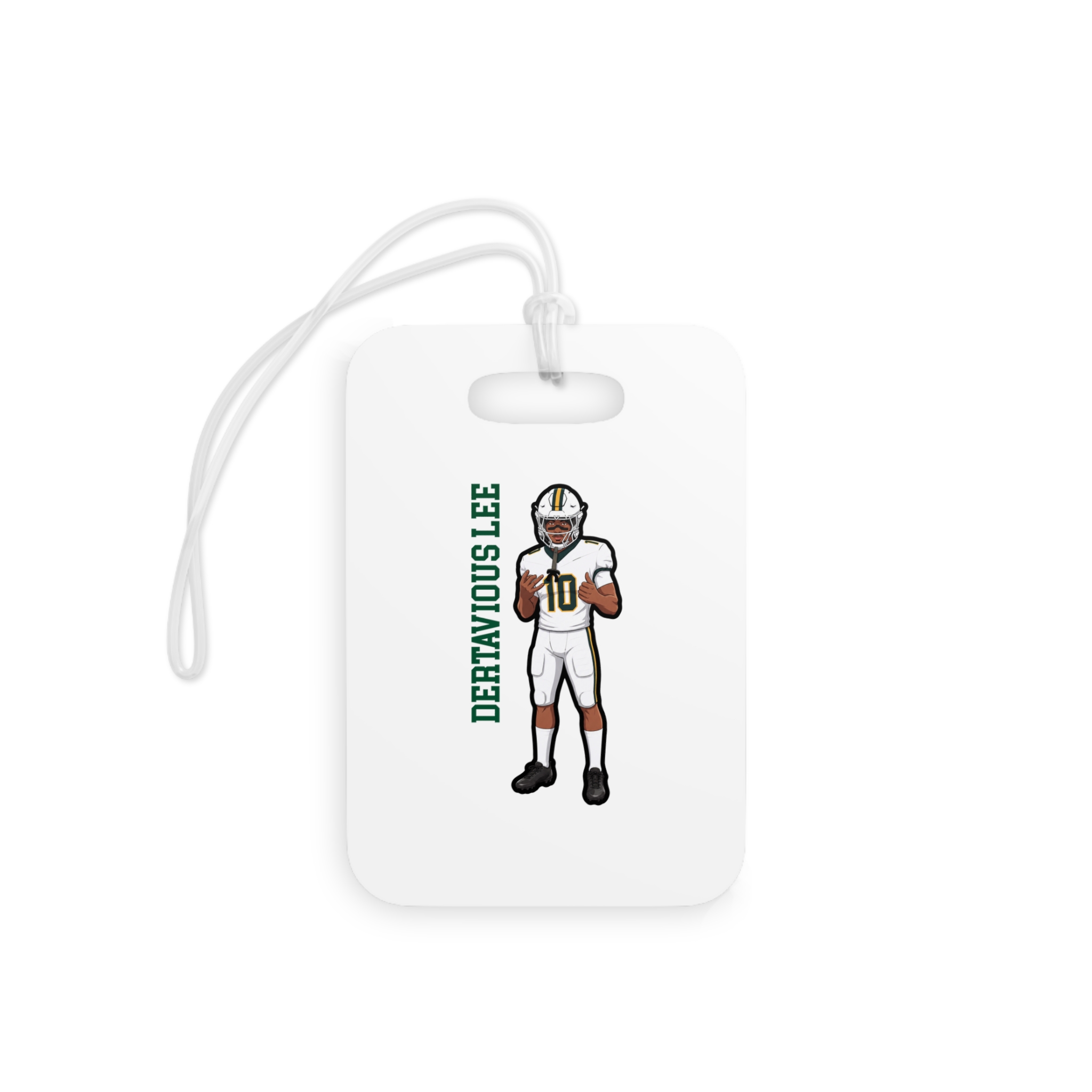Bag Tag — character_name_vertical in Classic