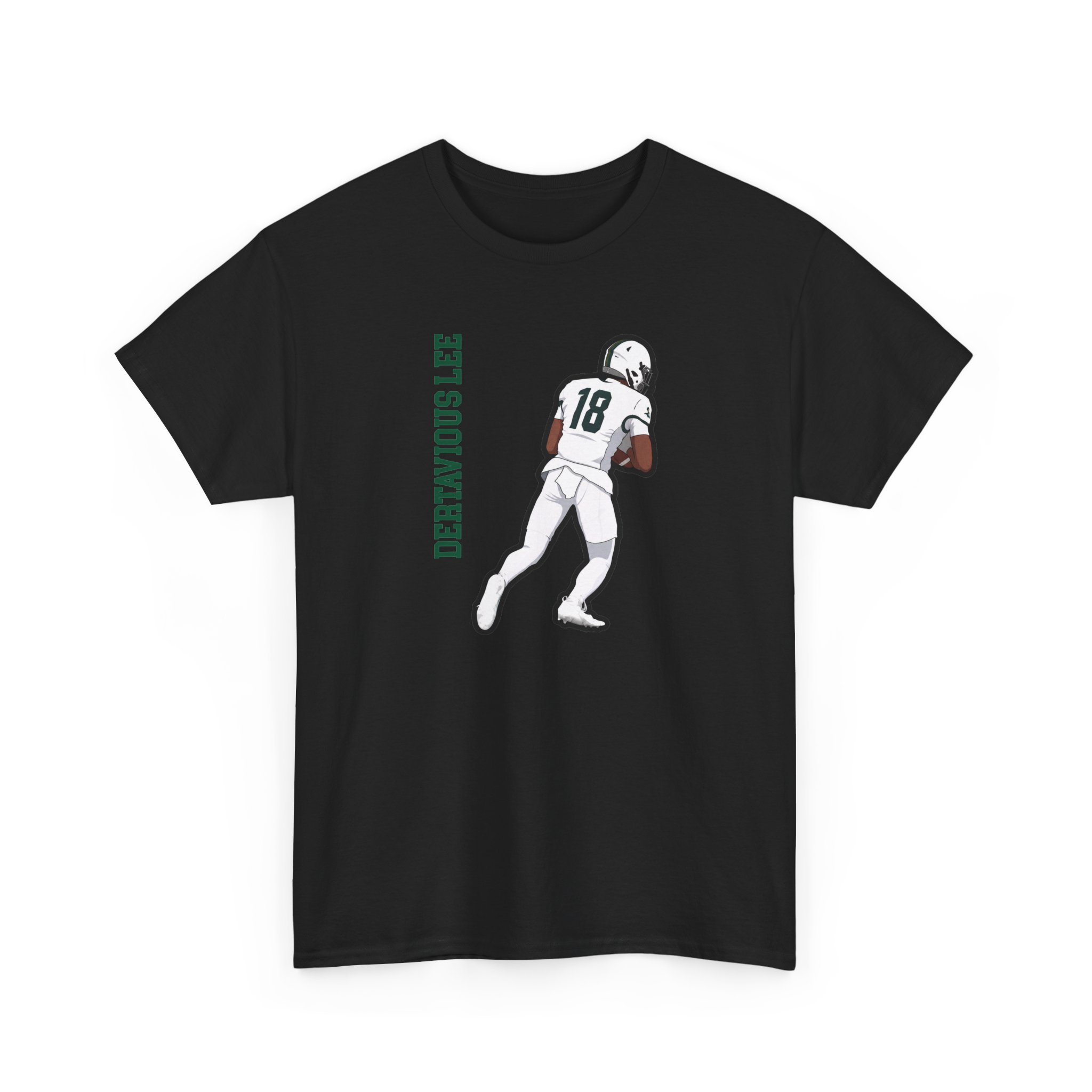 Tee — character_name_vertical in Black
