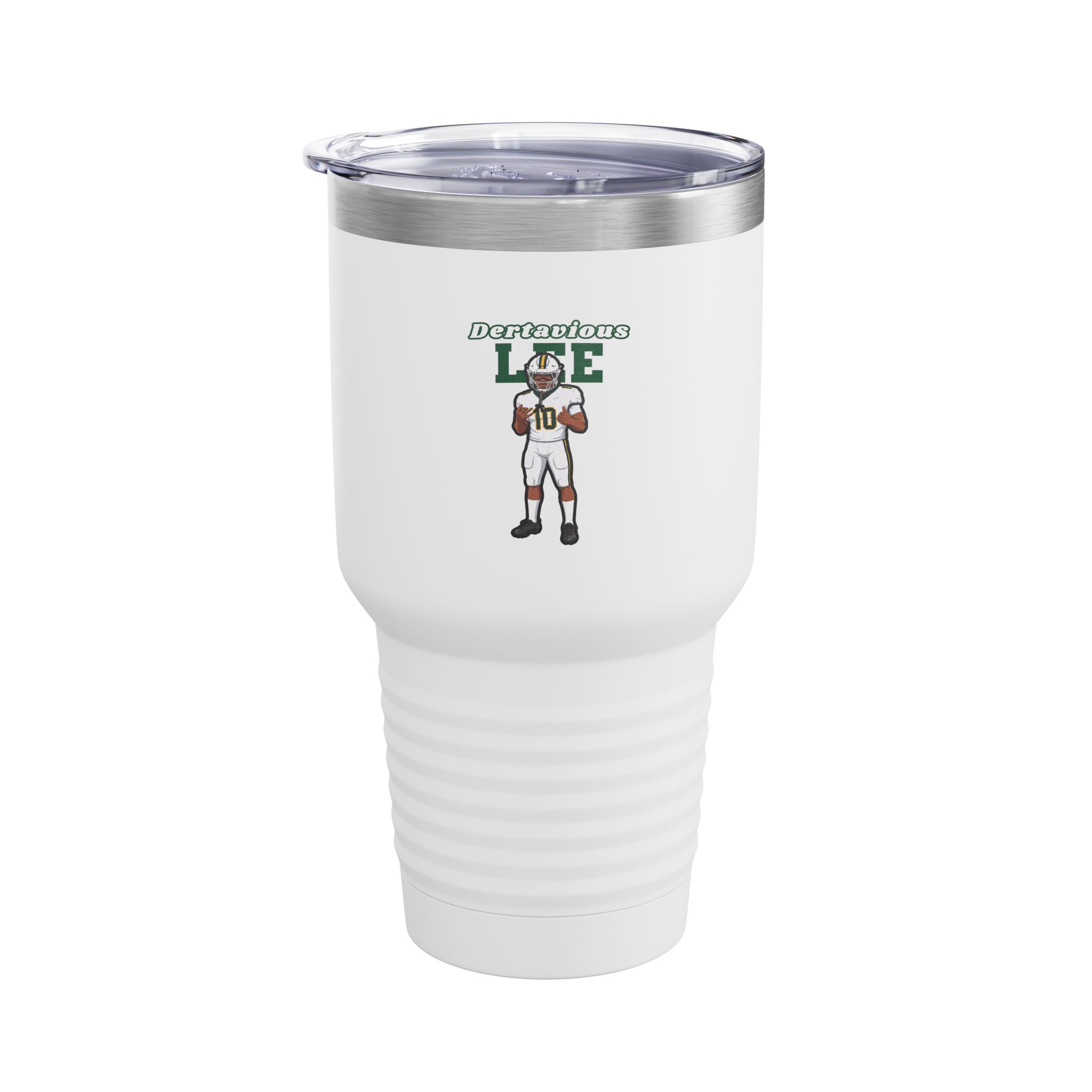 30oz Tumbler — character_name_arch in White