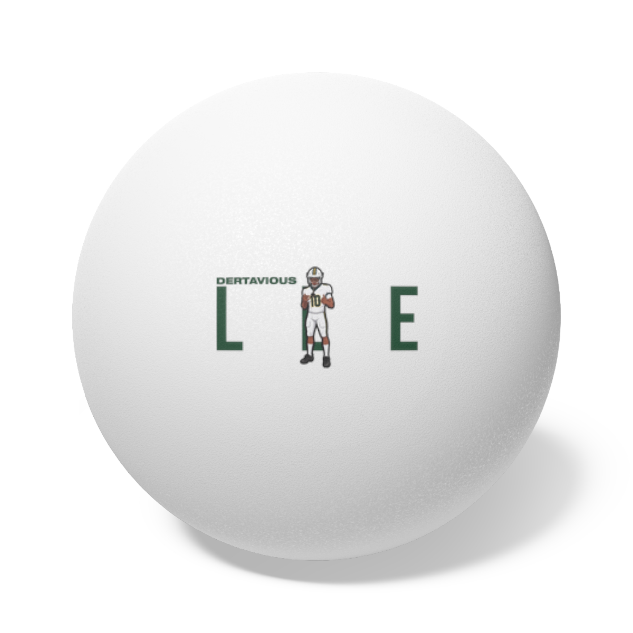 Ping Pong Balls, 6 pcs — character_player_name in White