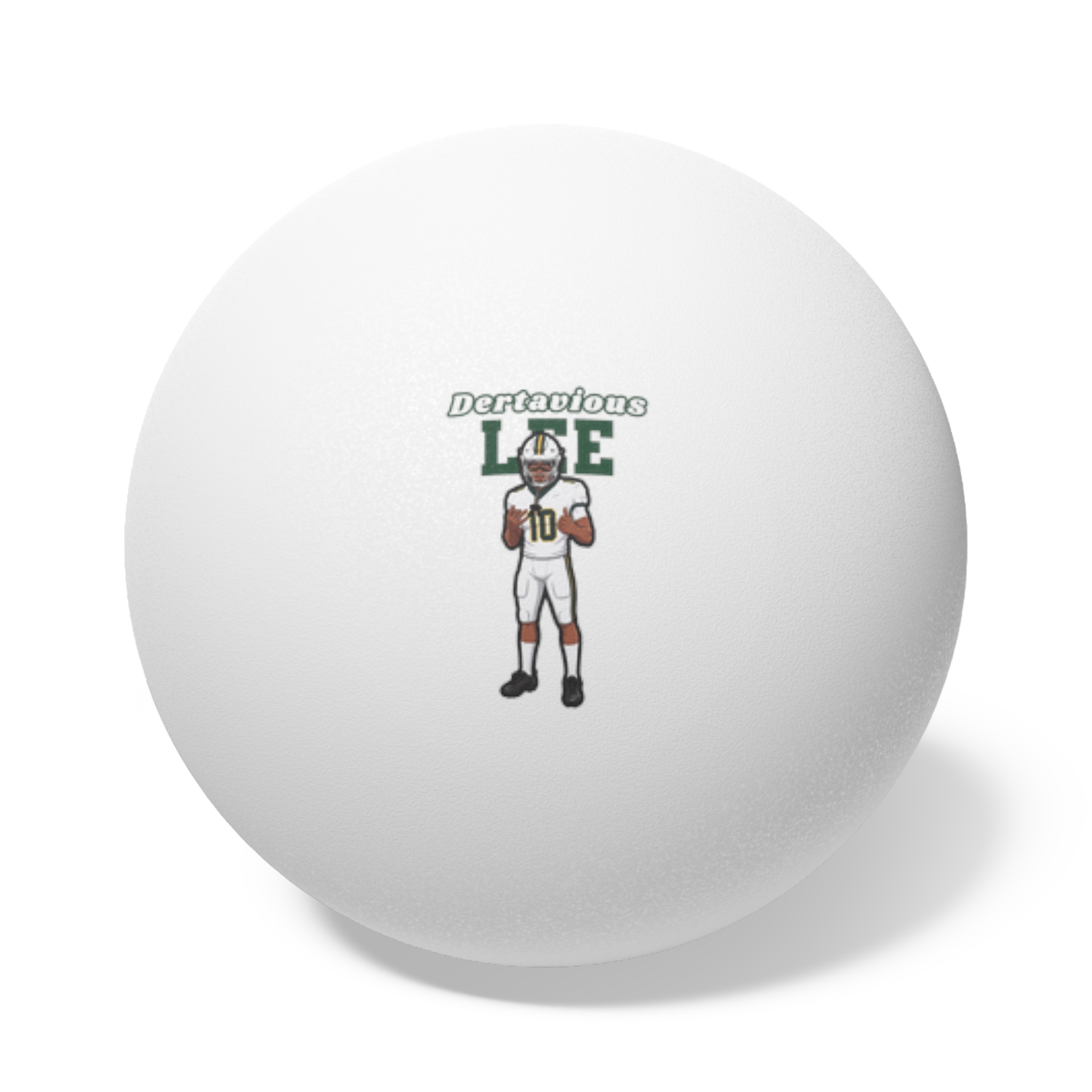 Ping Pong Balls, 6 pcs — character_name_arch in White