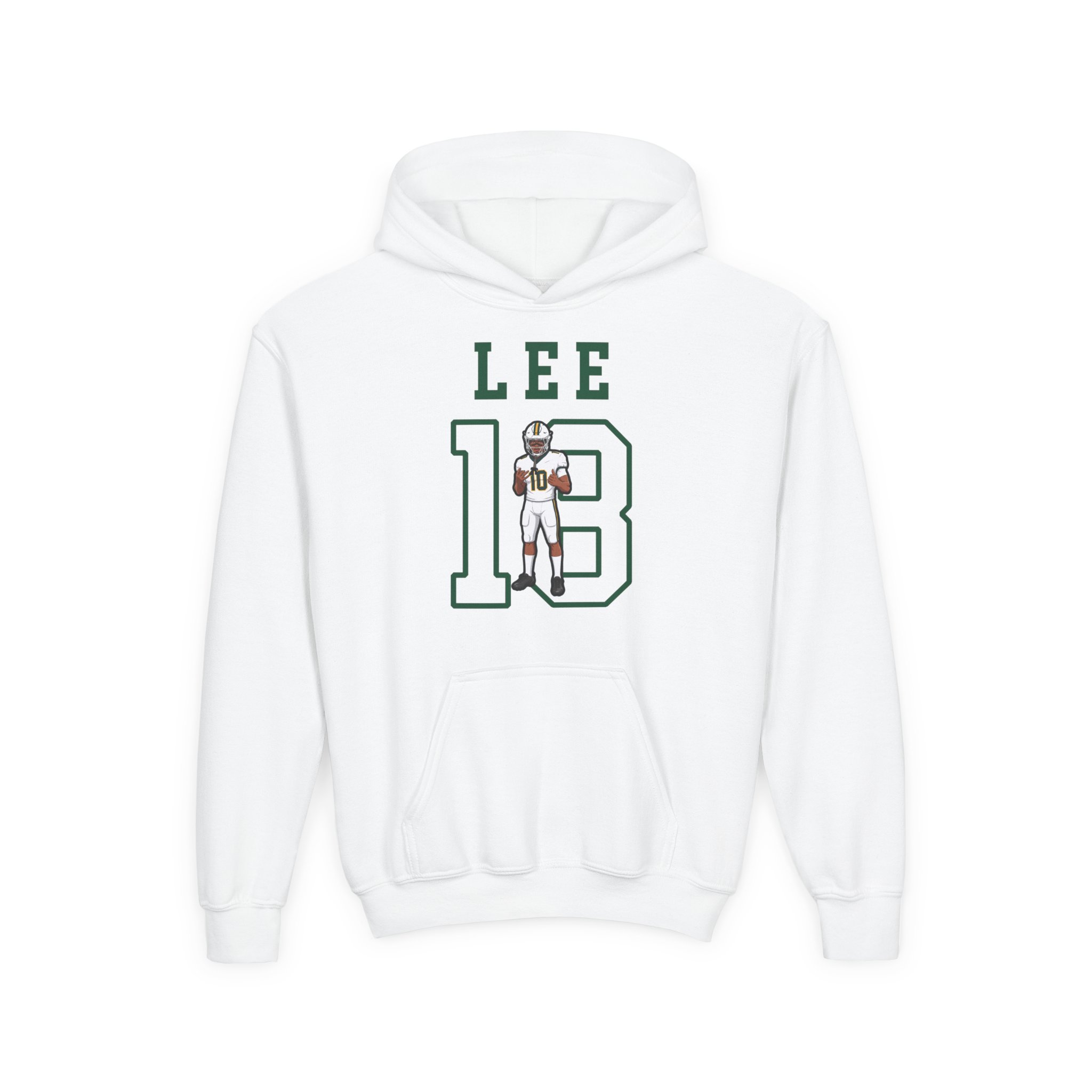 Youth Hoodie — character_shirsey in White