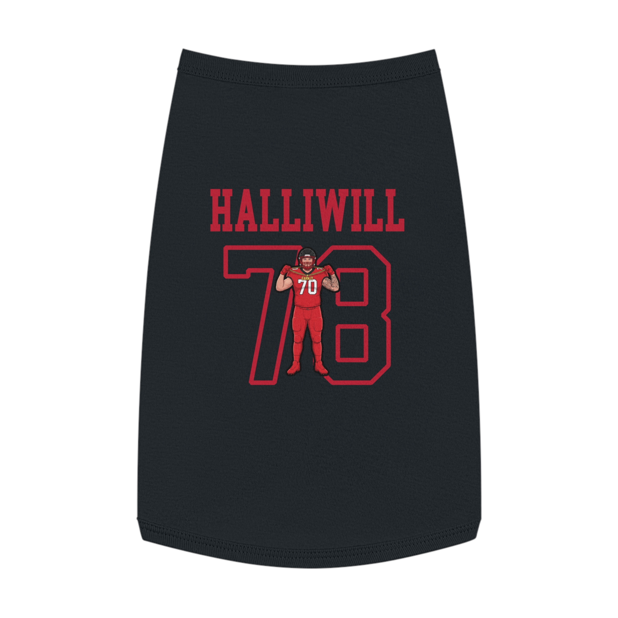 Pet Tank Top — character_shirsey in Black