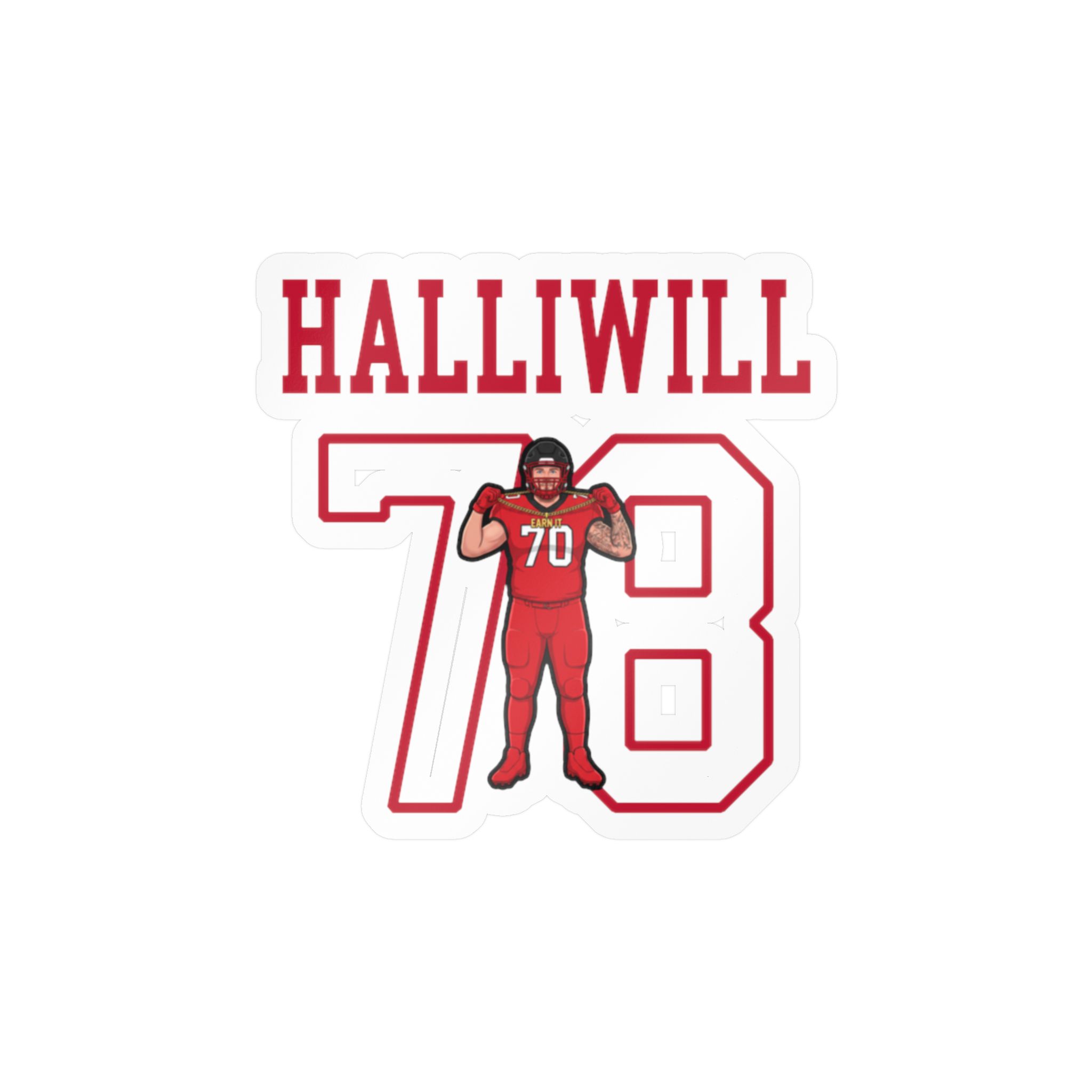 Vinyl Sticker — character_shirsey in Classic