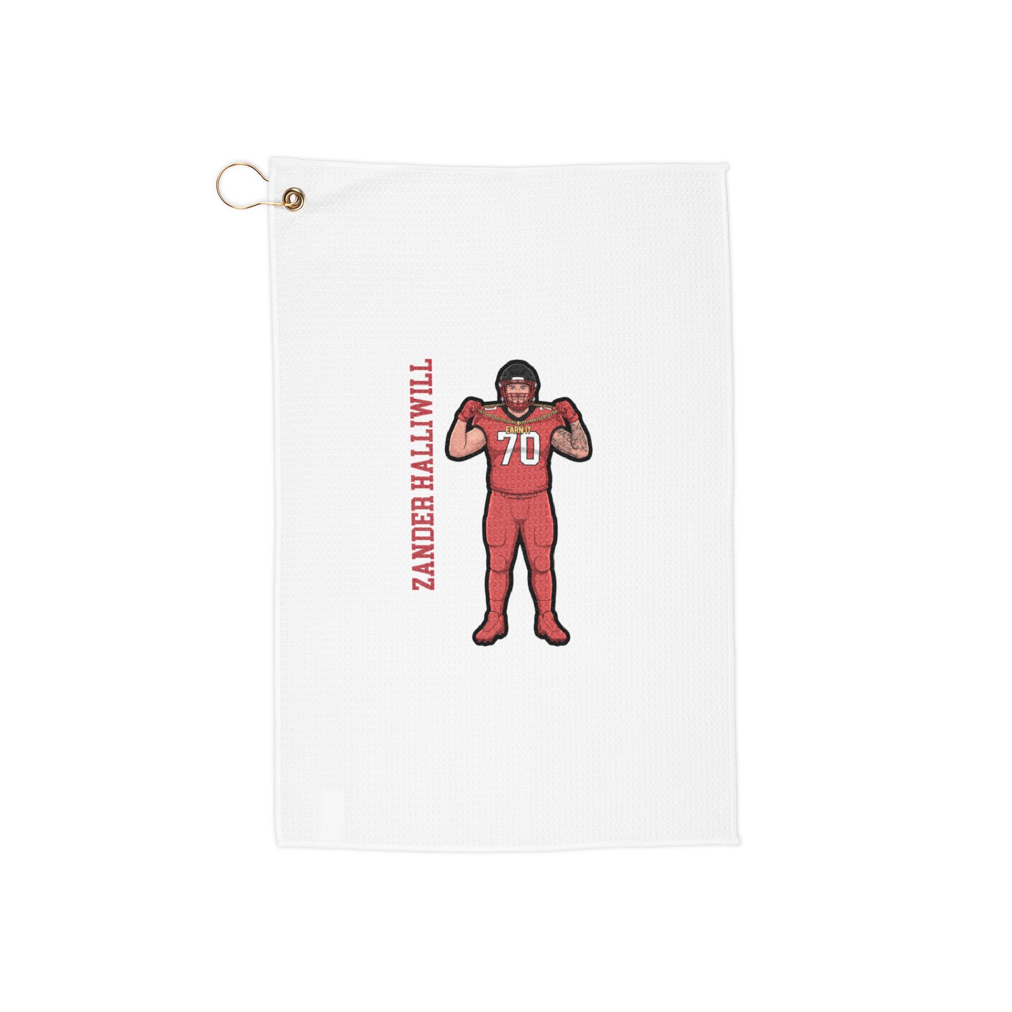 Golf Towel — character_name_vertical in Classic