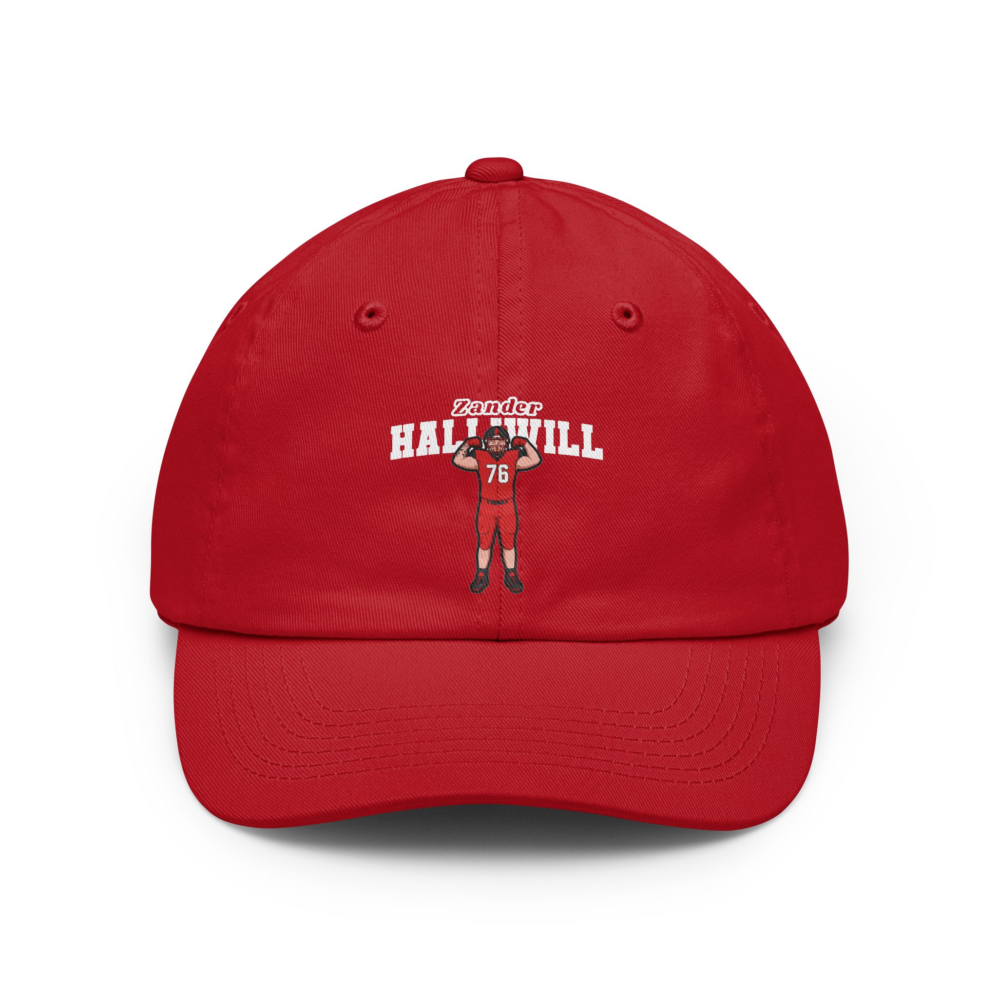 Classic Cap — character_name_arch in Red