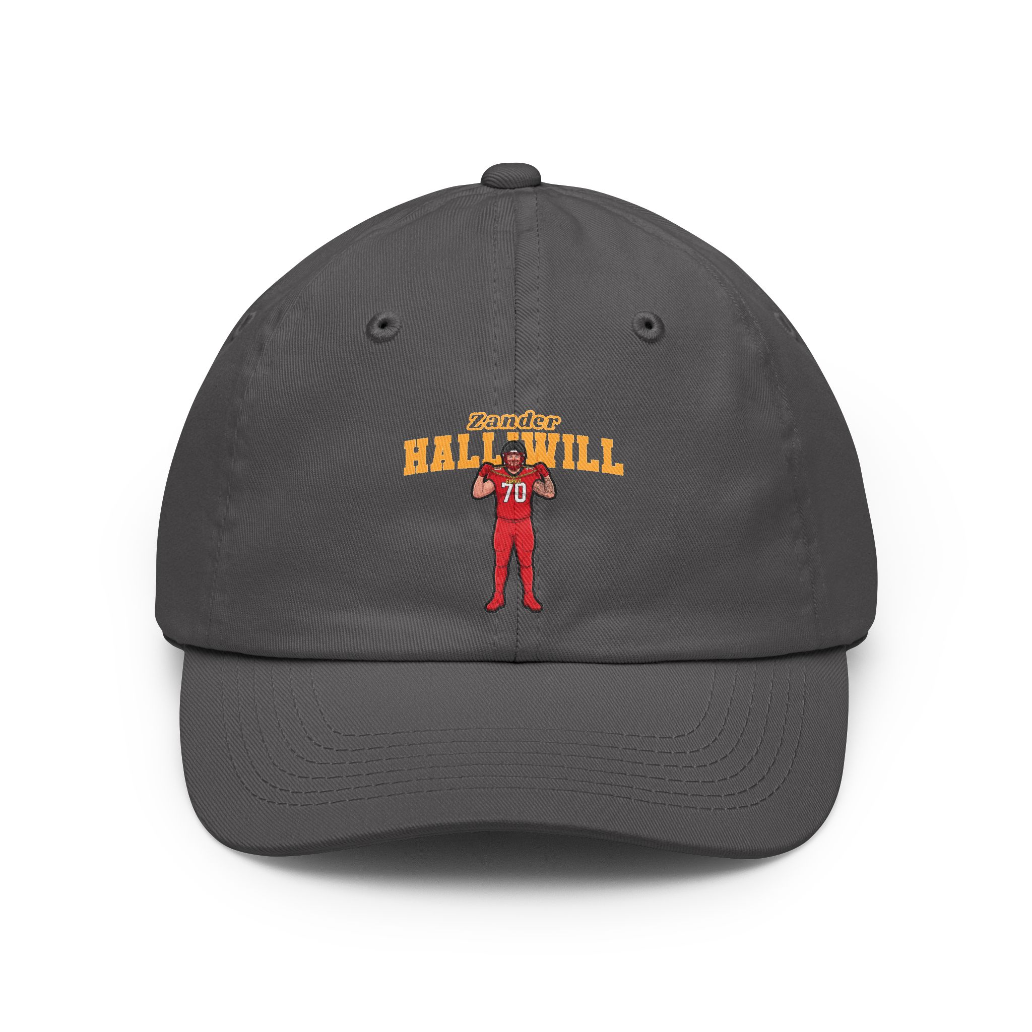 Classic Cap — character_name_arch in Grey