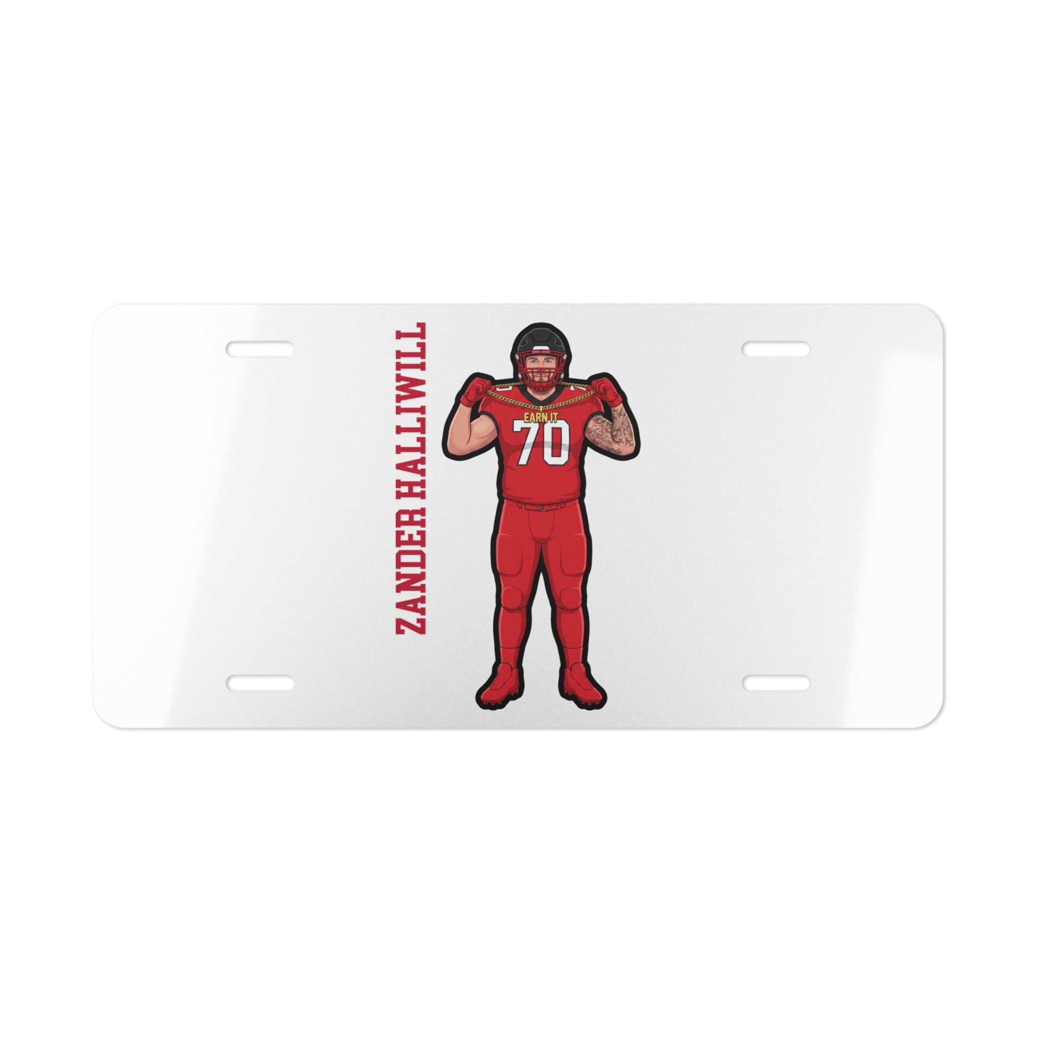 License Plate — character_name_vertical in Classic