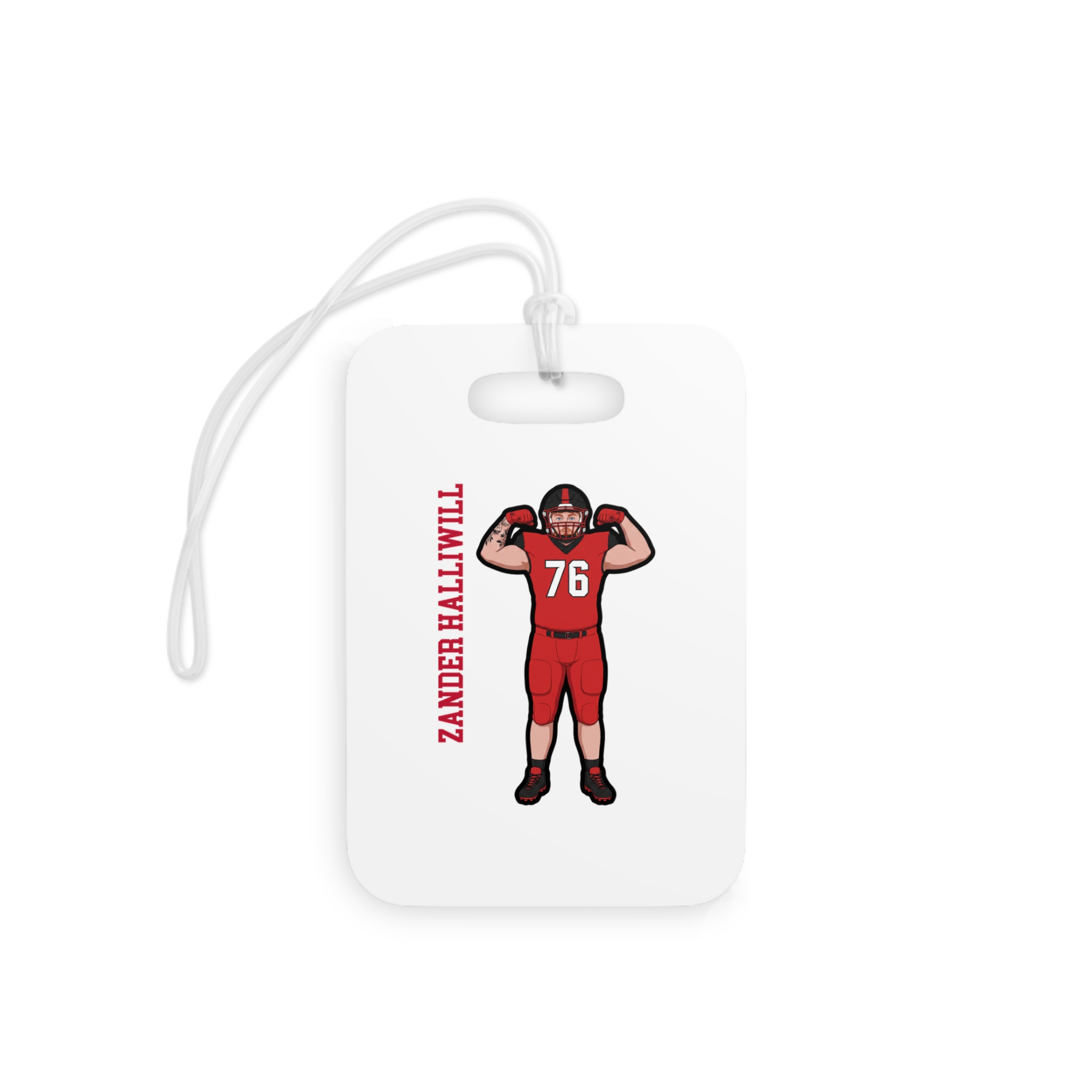 Bag Tag — character_name_vertical in Classic