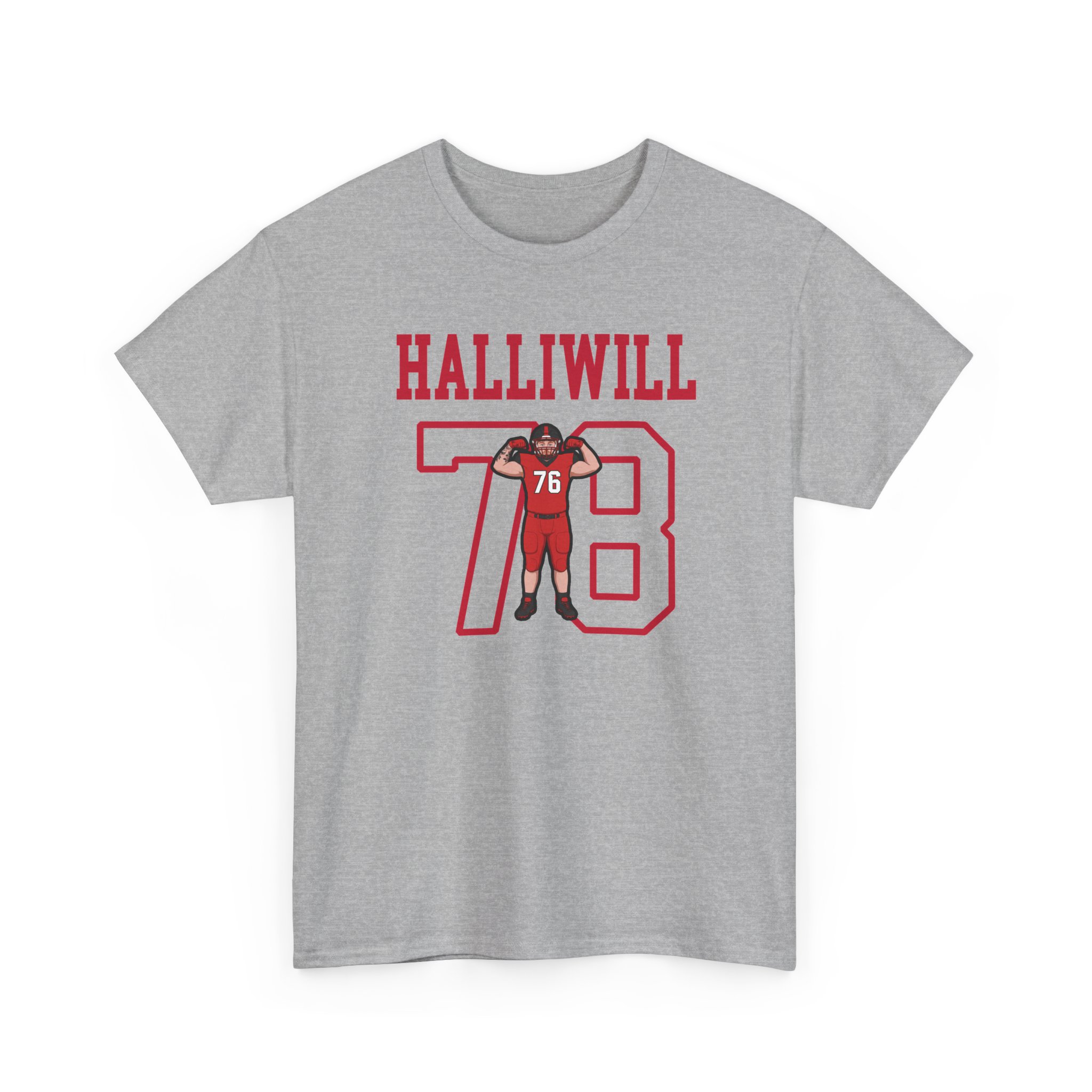 Tee — character_shirsey in Grey
