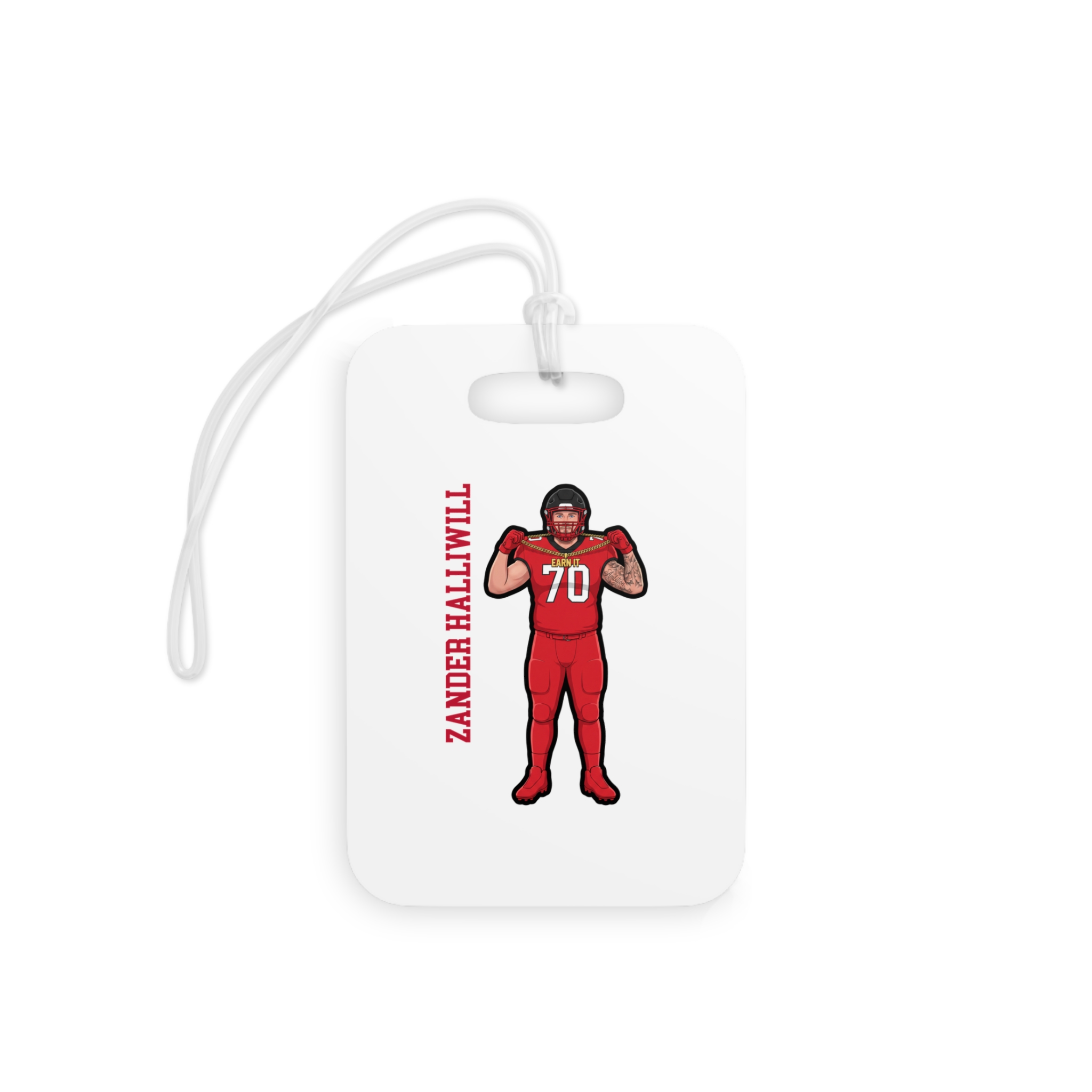 Bag Tag — character_name_vertical in Classic