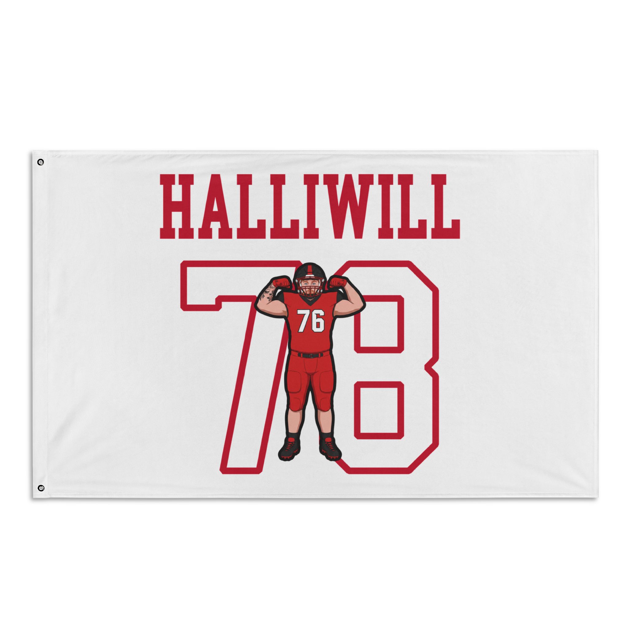 Flag (35 × 56 in) — character_shirsey in Classic