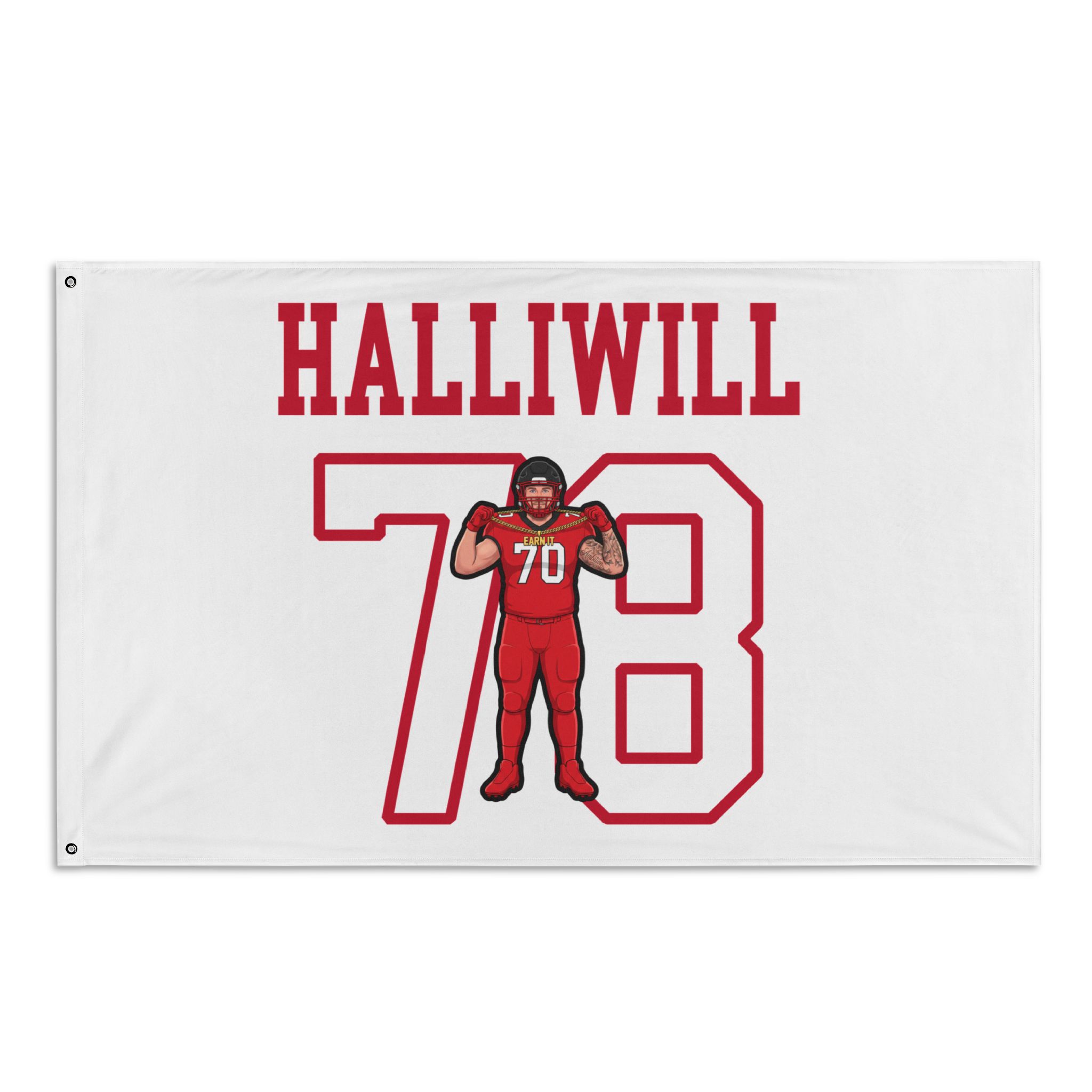Flag (35 × 56 in) — character_shirsey in Classic