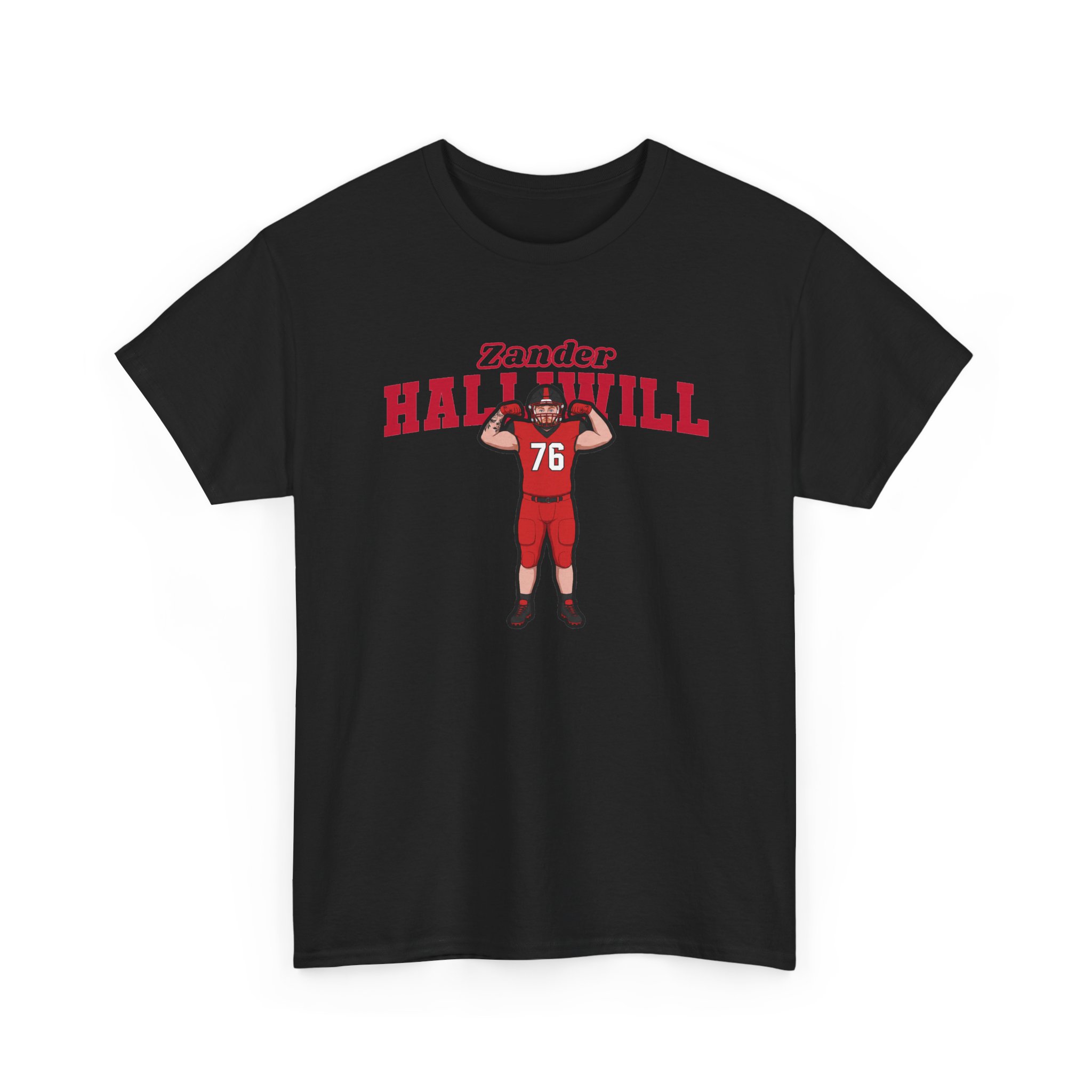 Tee — character_name_arch in Black