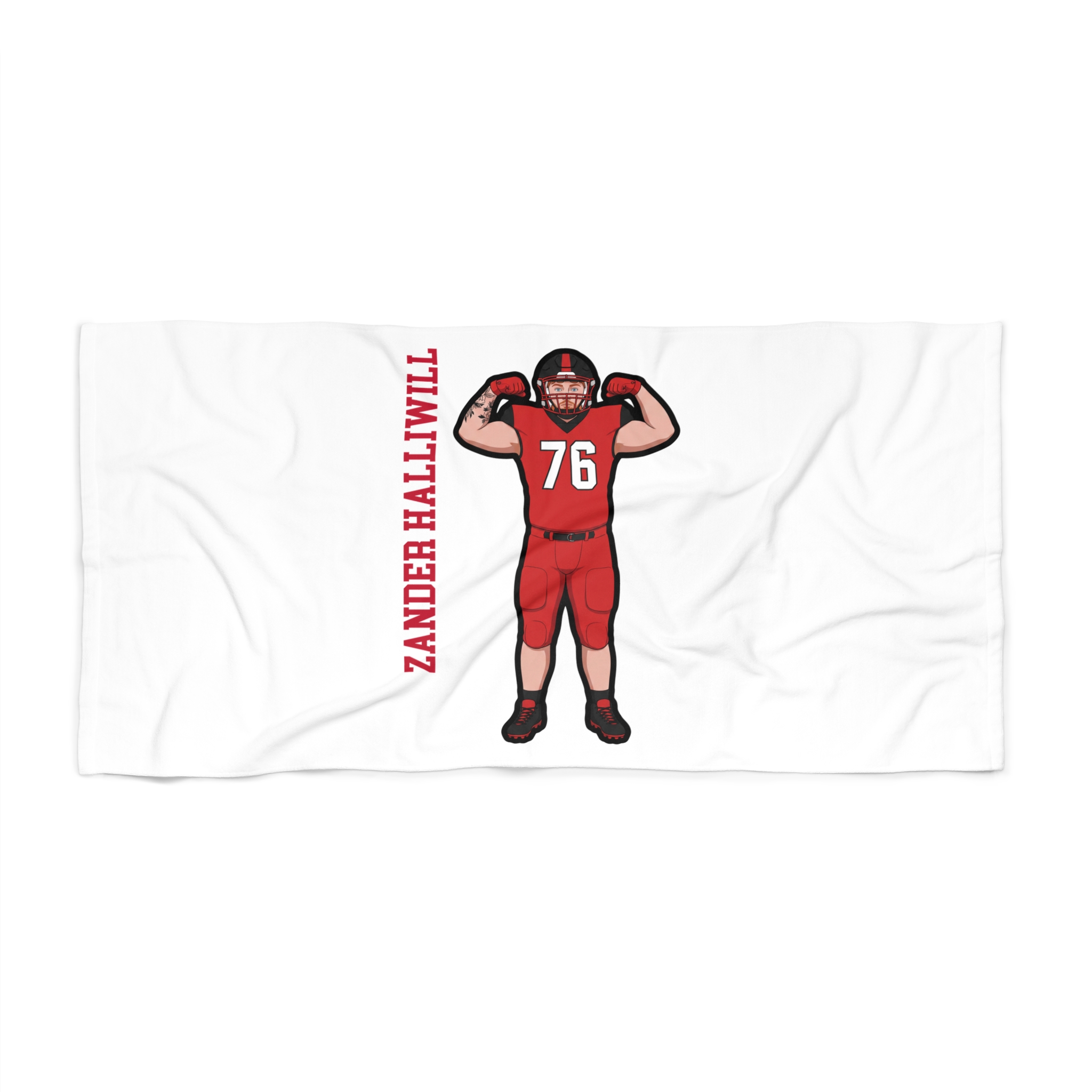 Beach Towel — character_name_vertical in Classic